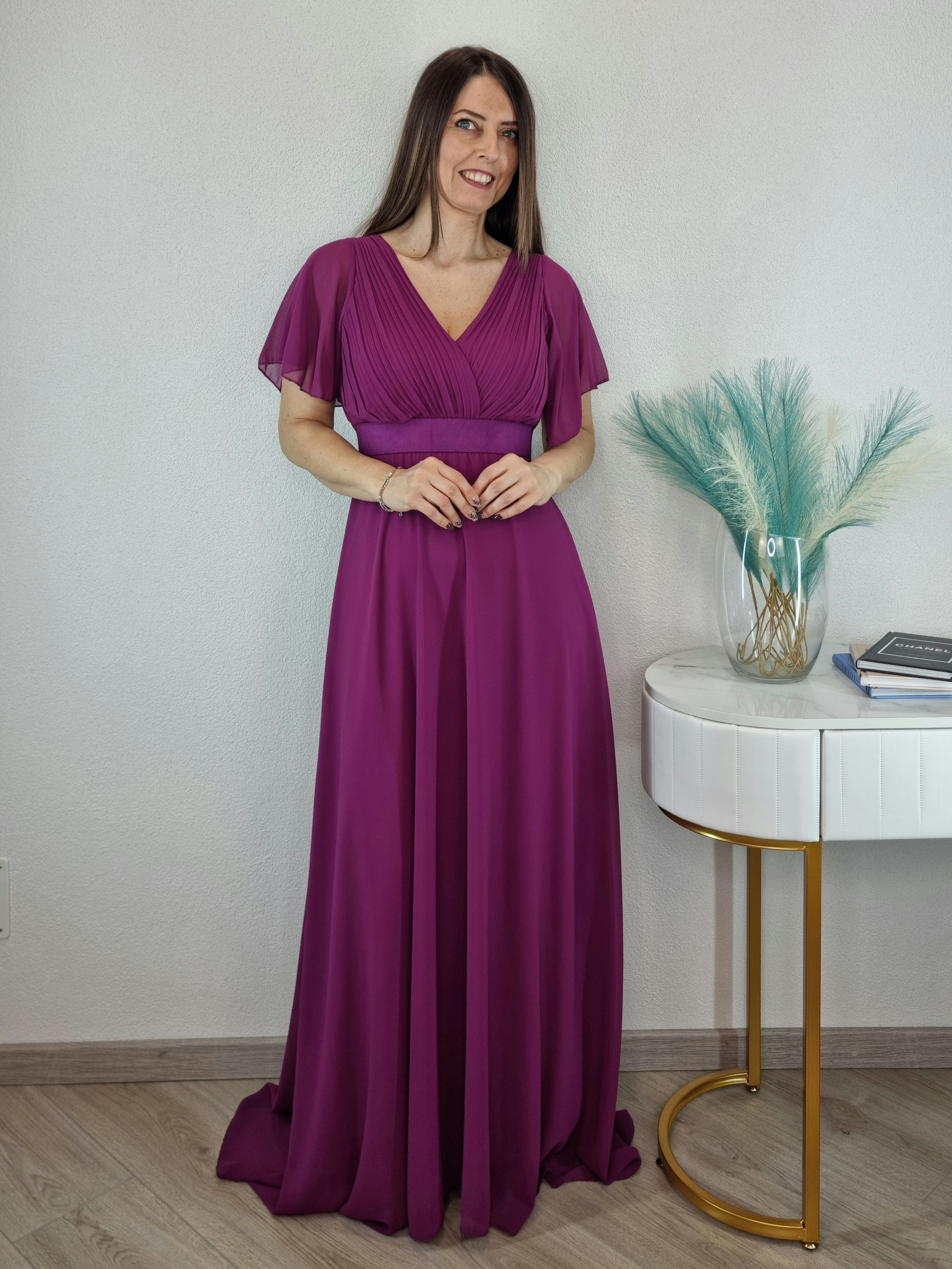 ABITO STEFANY MAGENTA