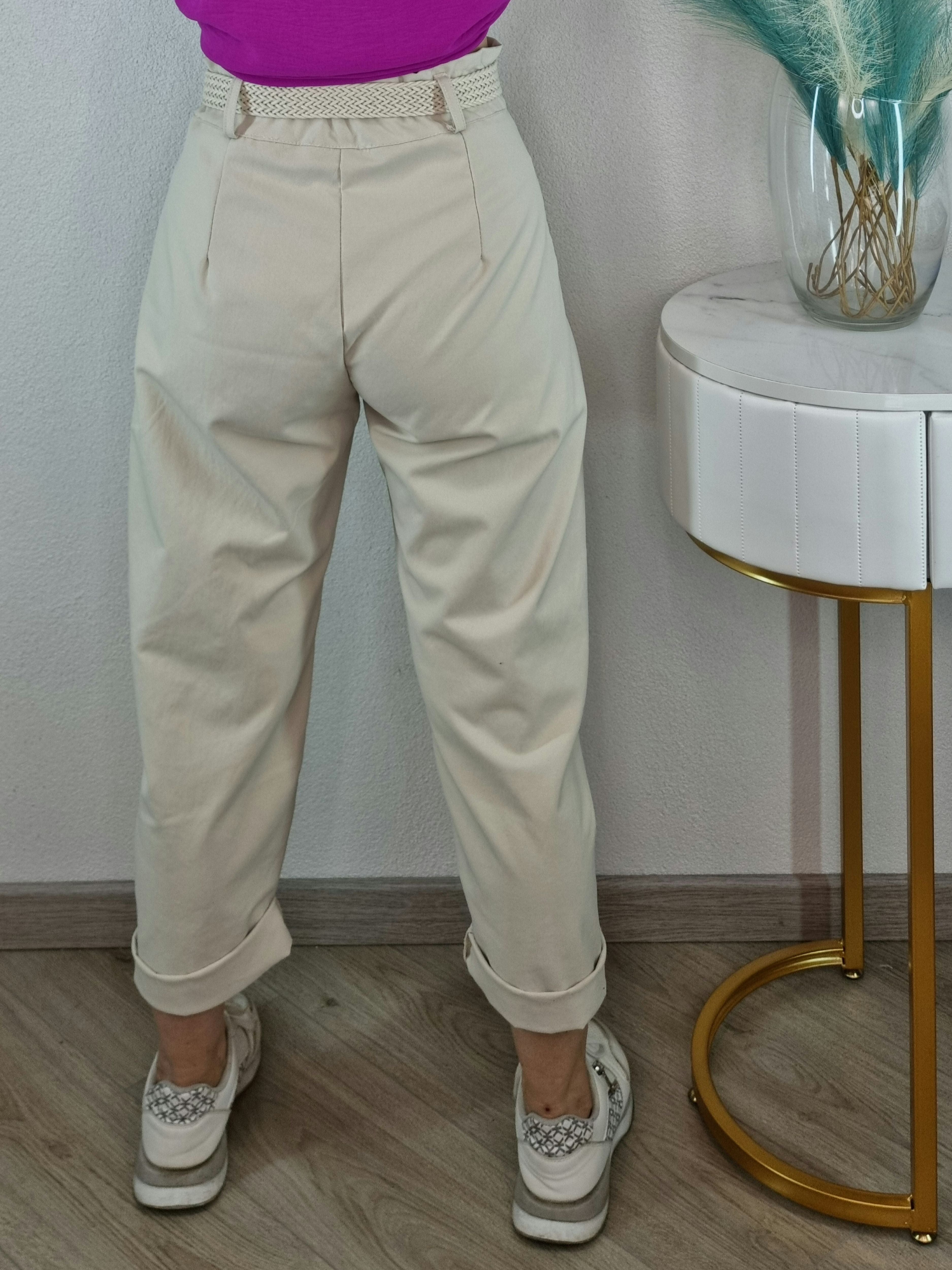 PANTALONE OVETTO BEIGE