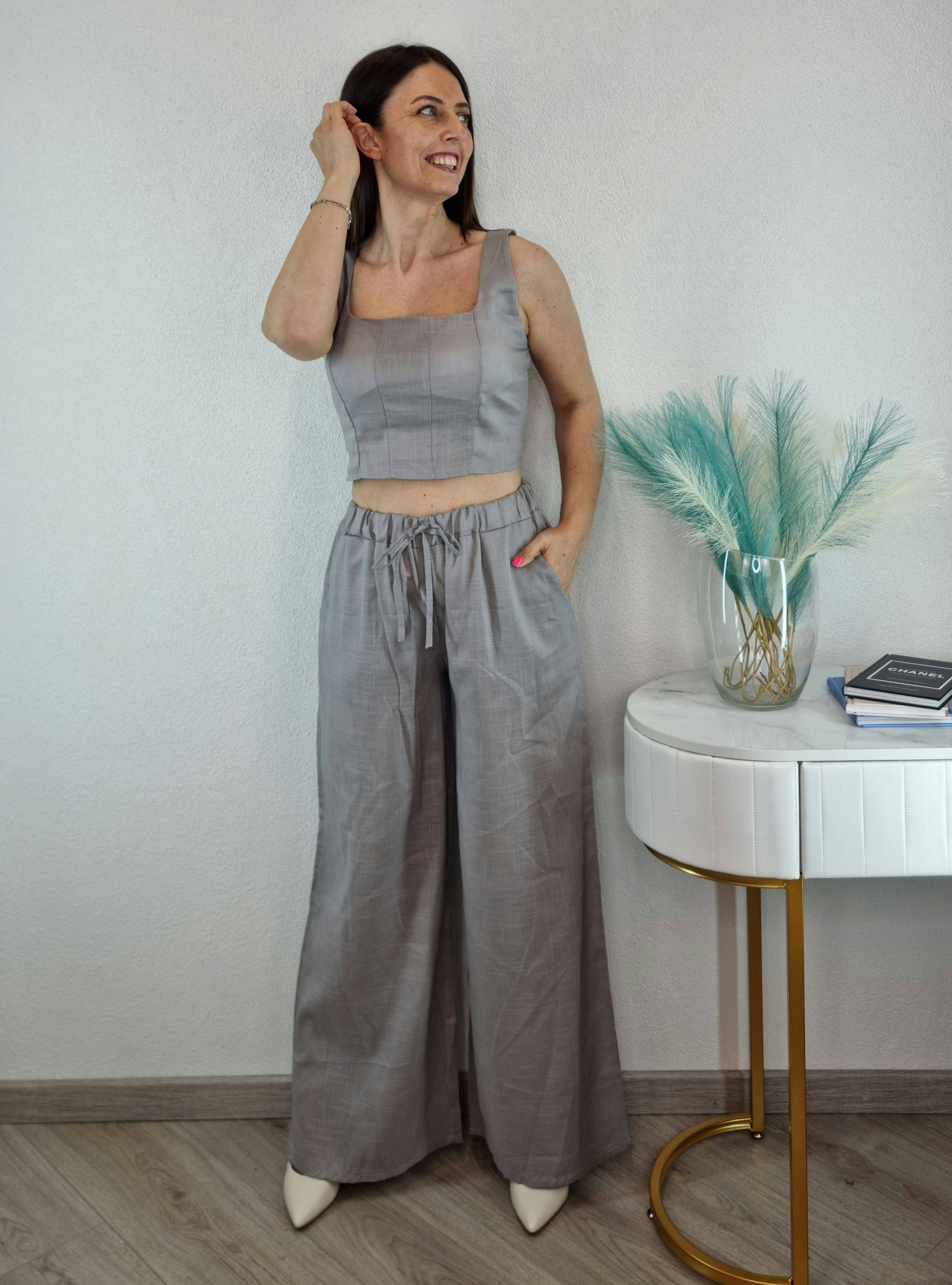COMPLETO STEFY GRIGIO