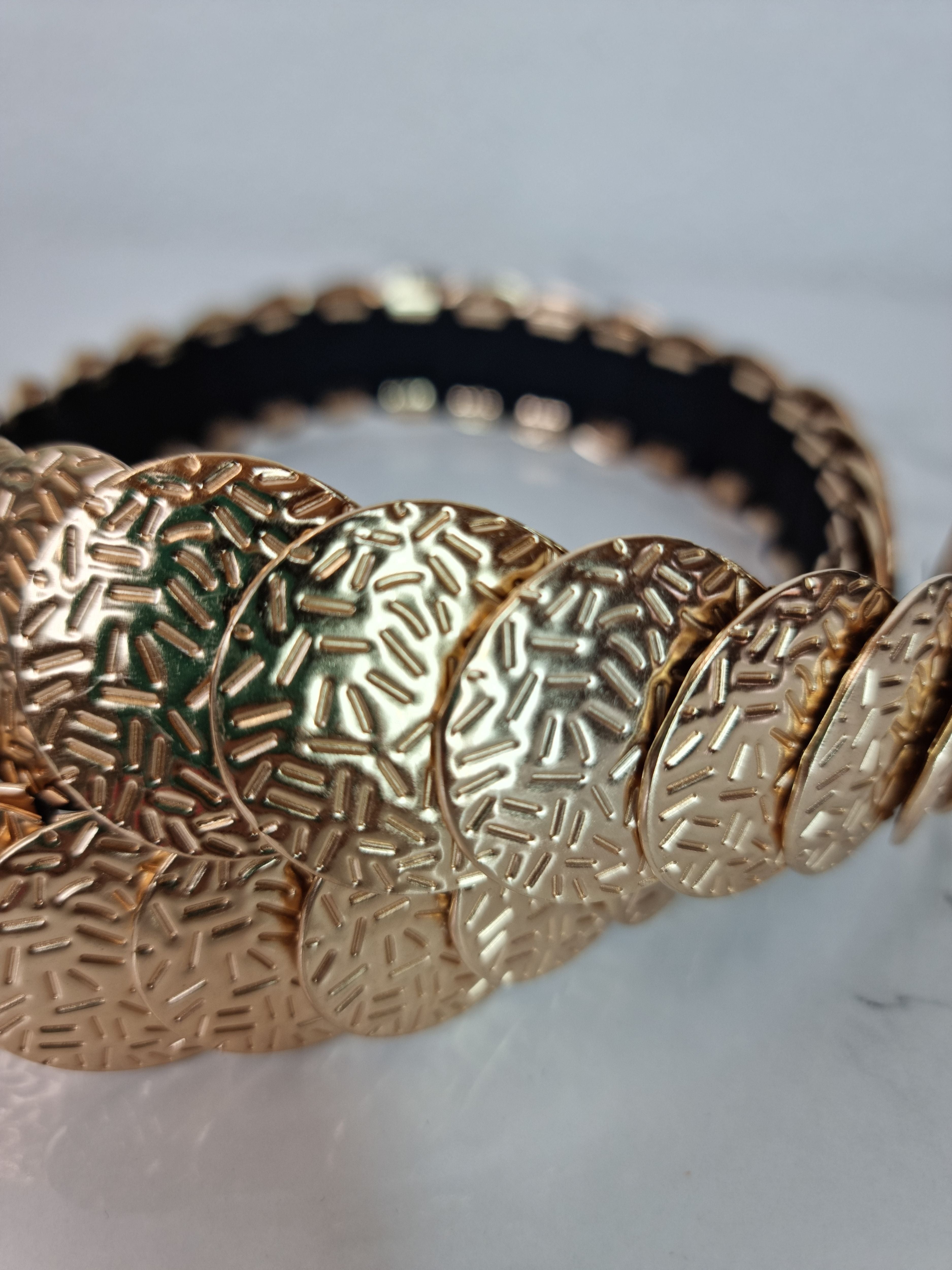 CINTURA ELASTICA GOLD