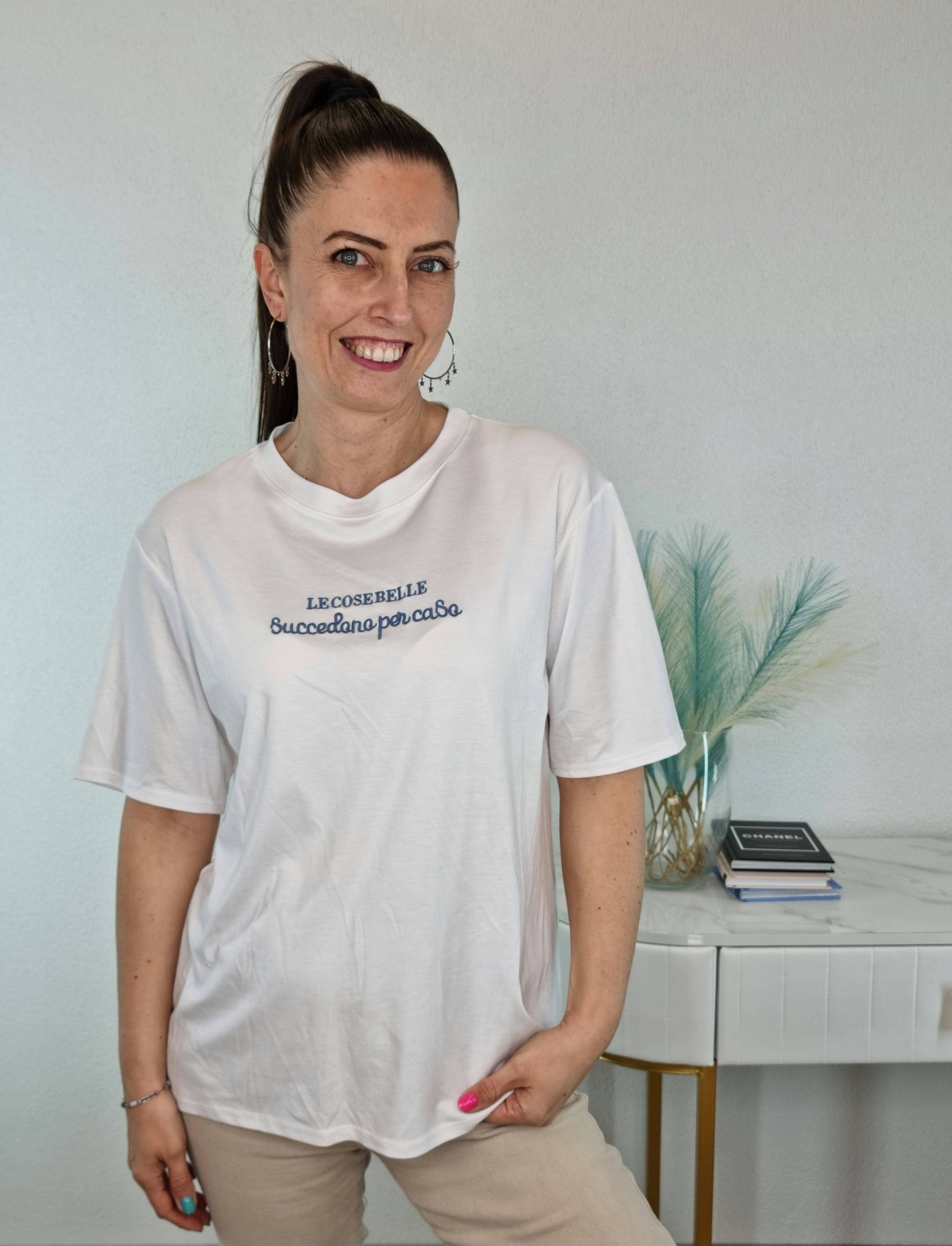 T-SHIRT COSE BELLE BLU