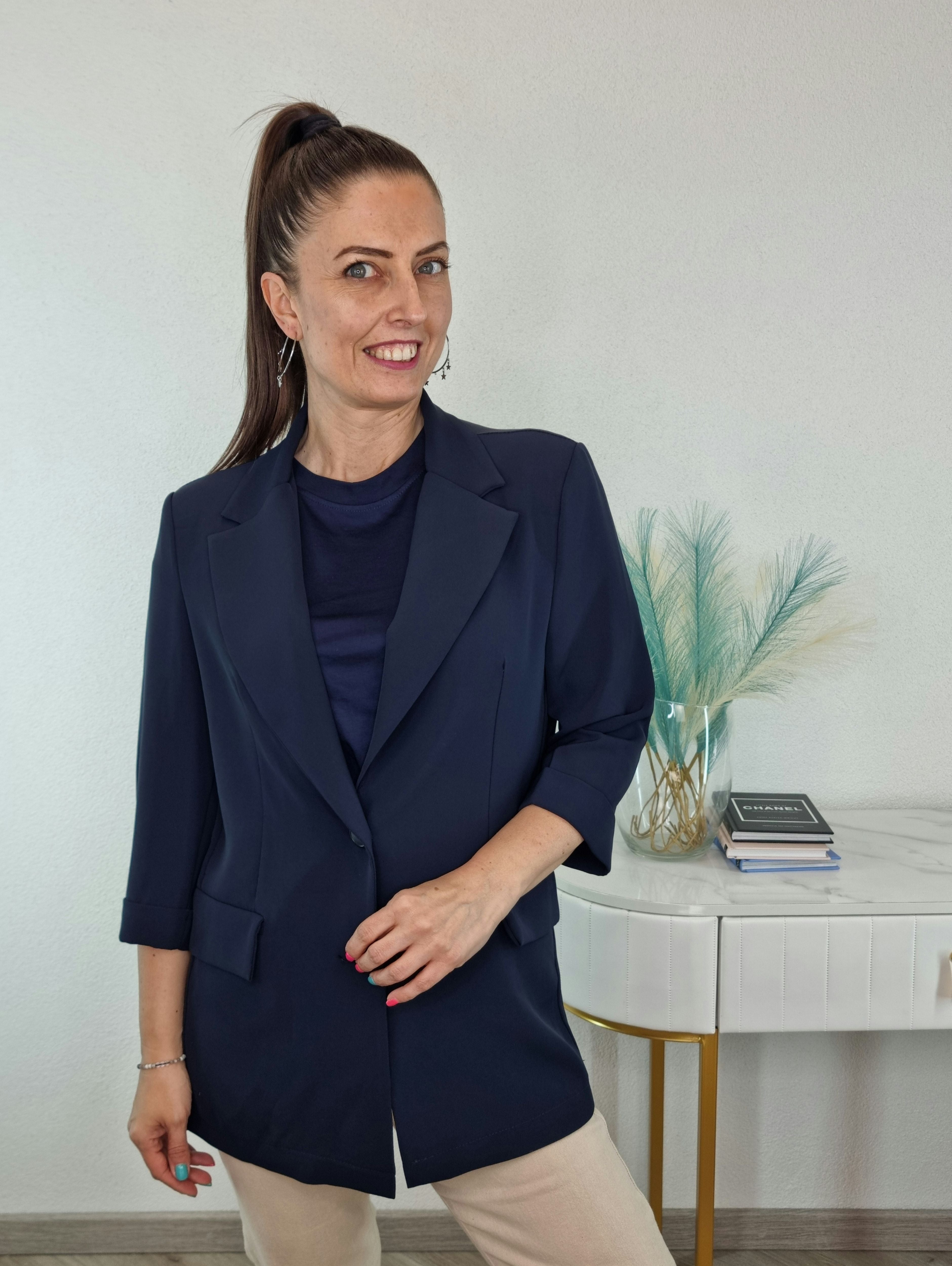 BLAZER OLIVIA BLU