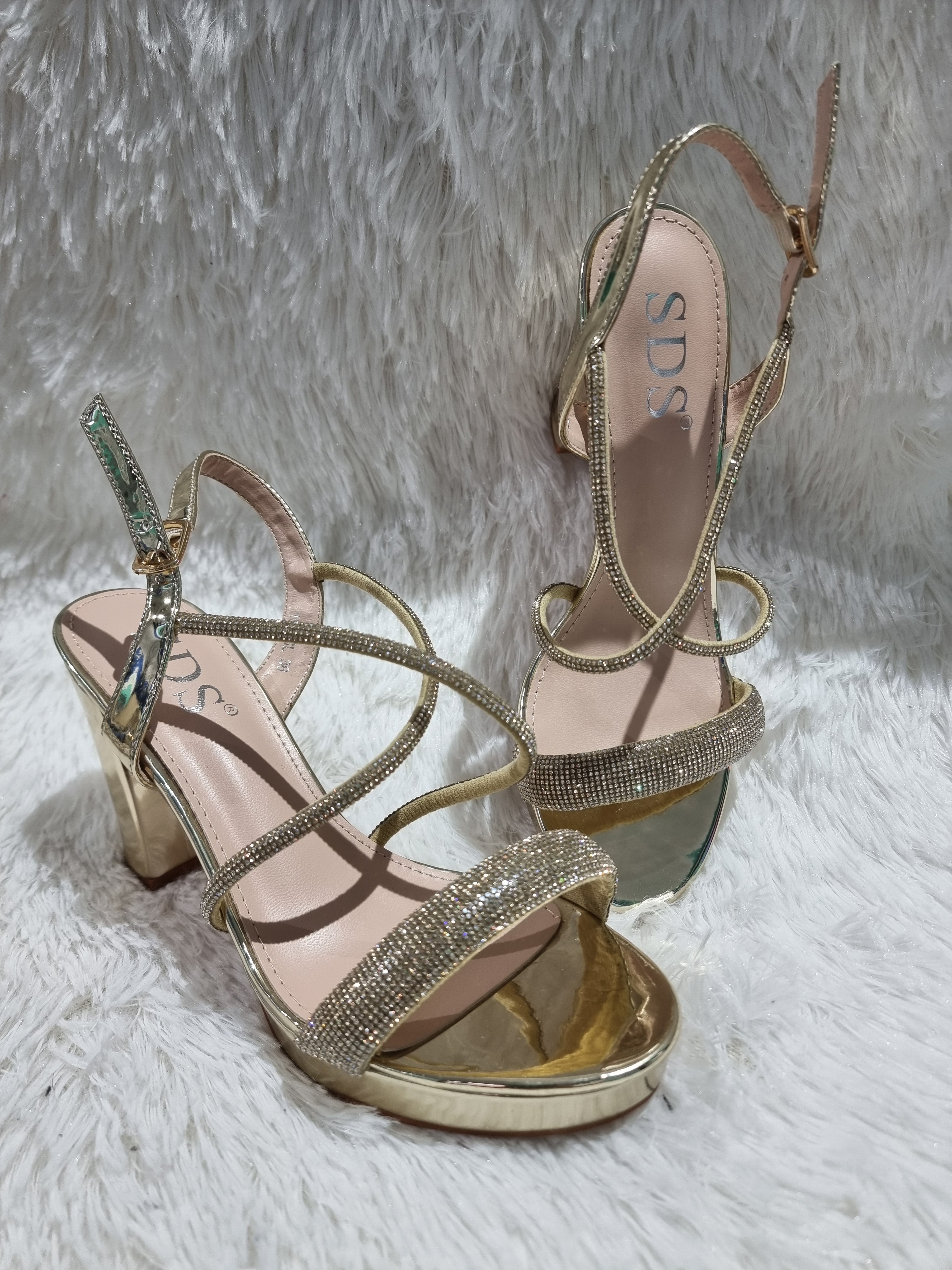 SANDALO STRASS GOLD