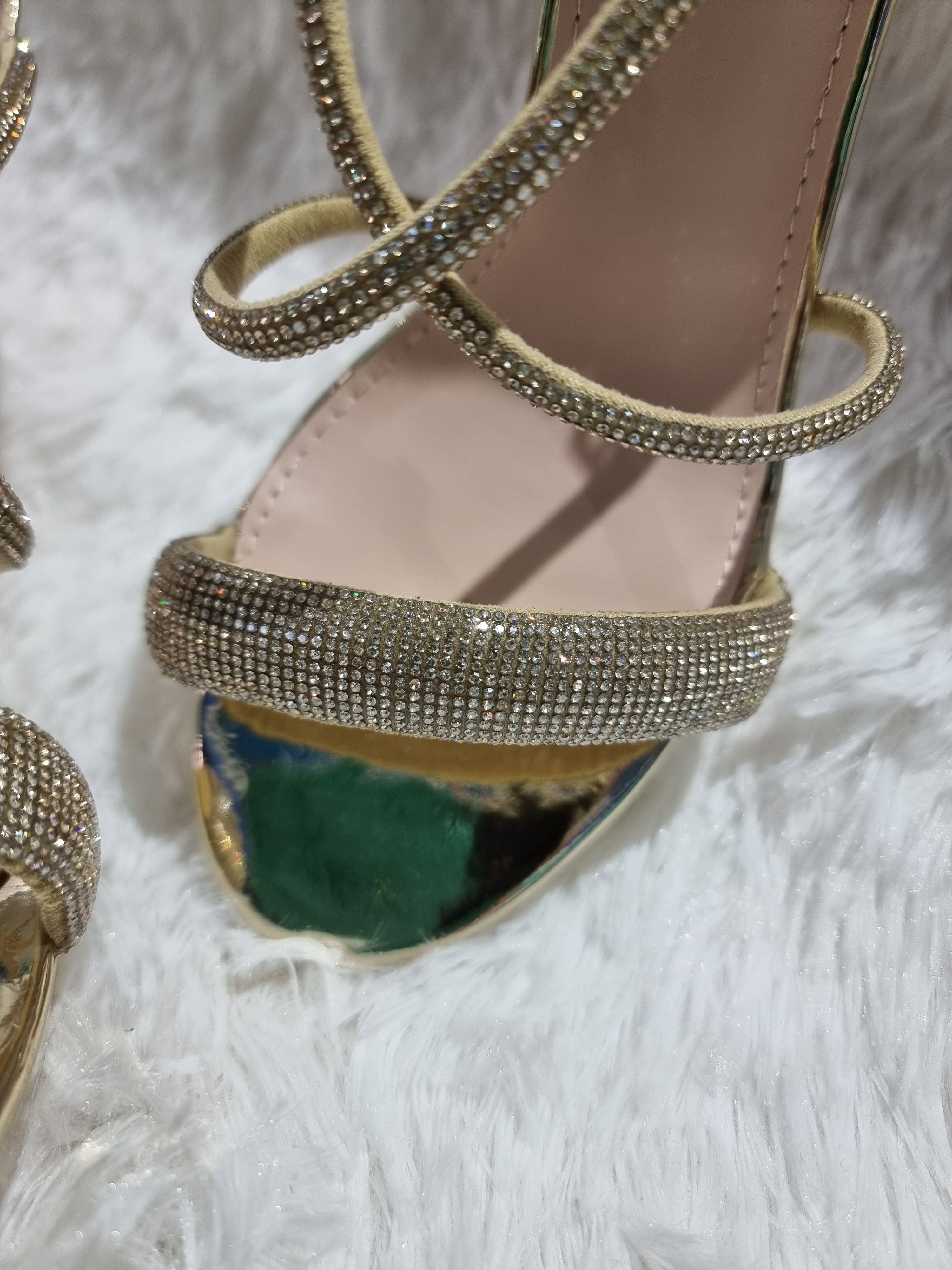 SANDALO STRASS GOLD