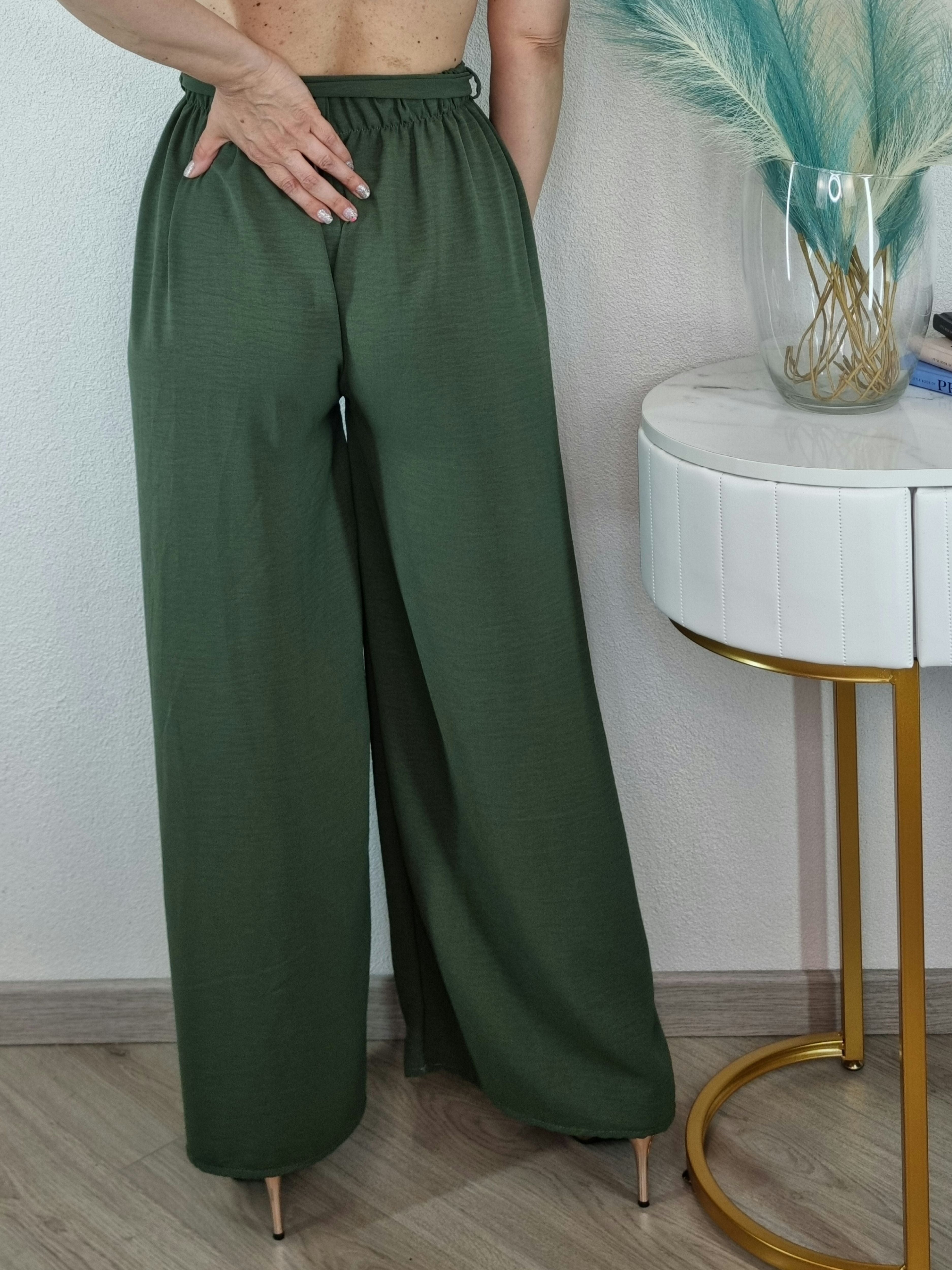 PANTALONE COULISE VERDE