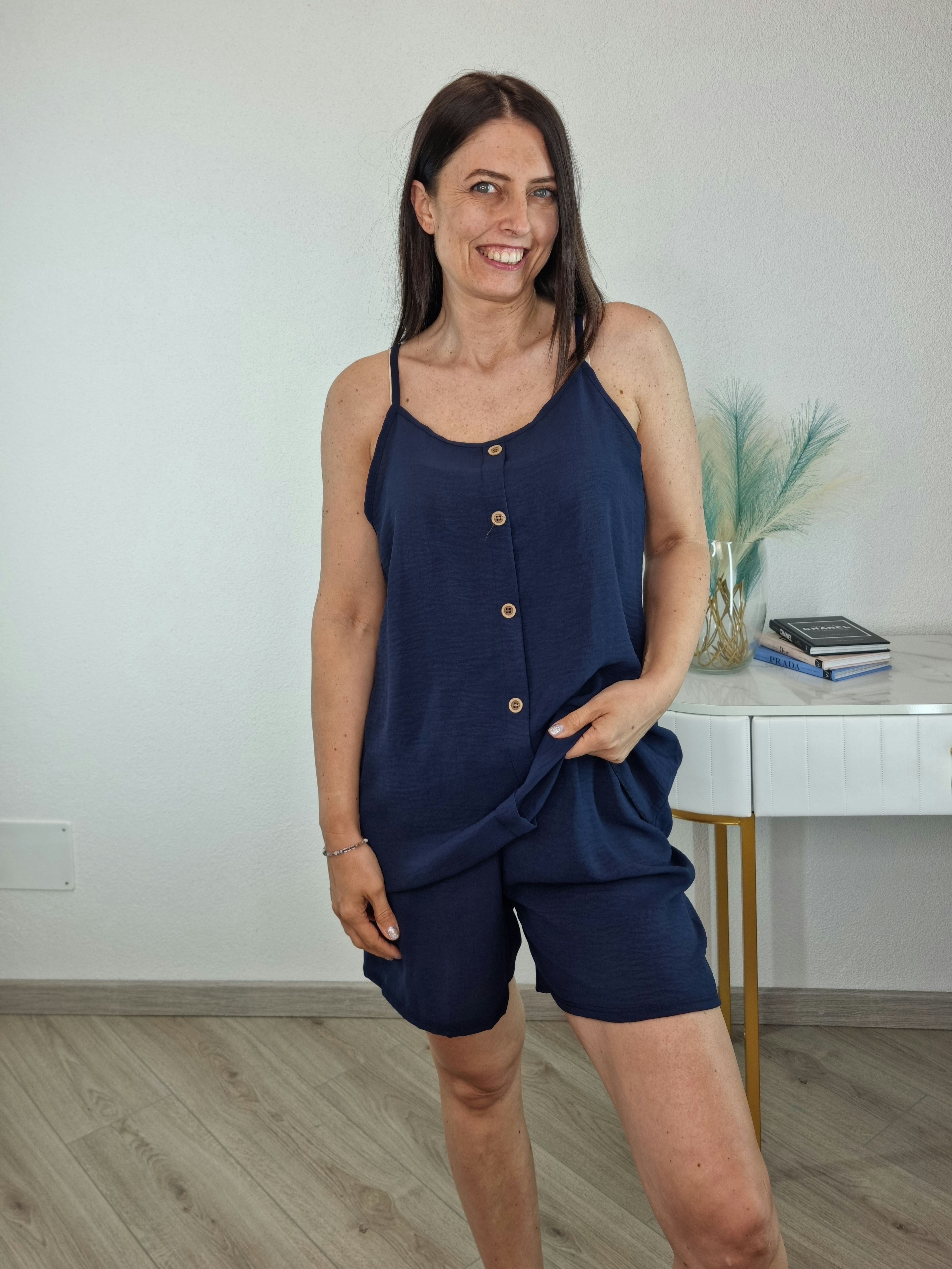 COORDINATO ORCHIDEA BLU