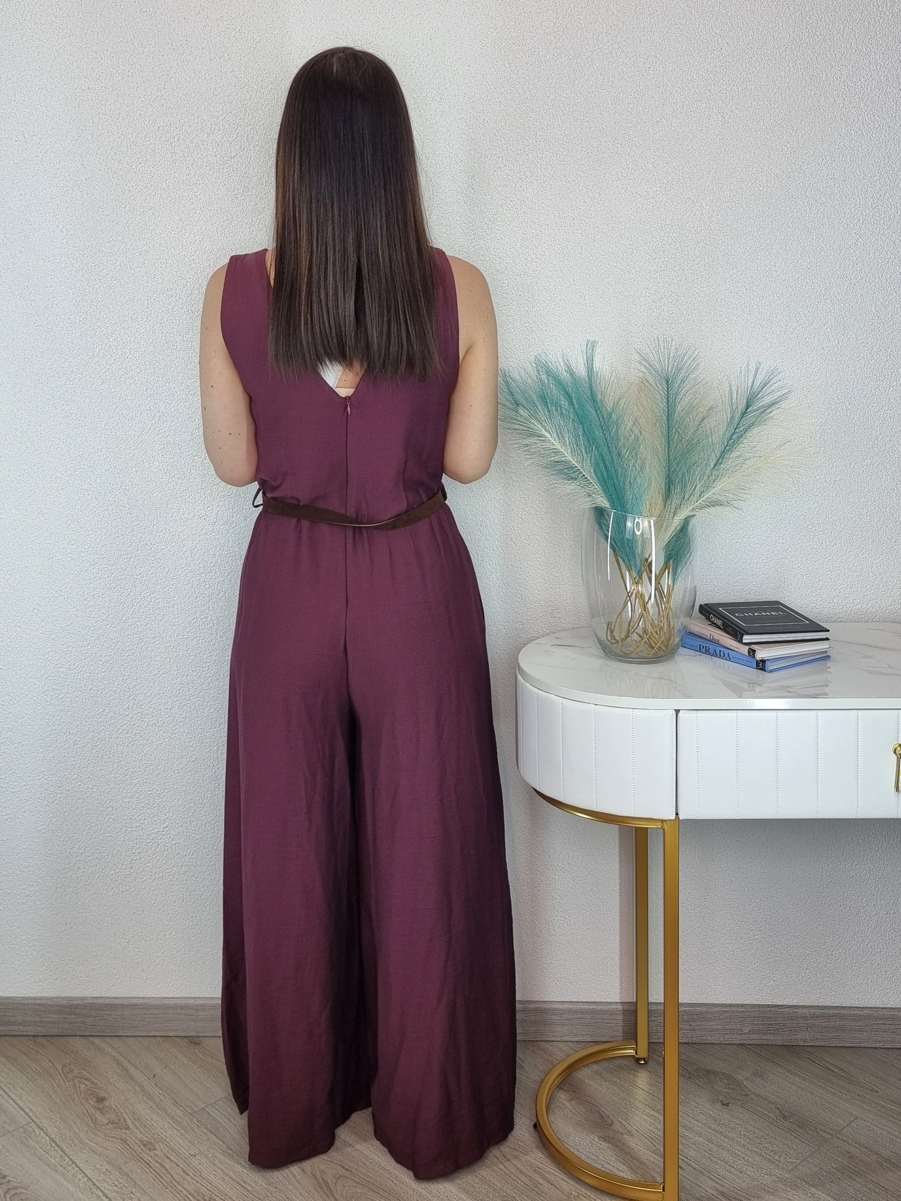 JUMPUITE EUGENIA BORDEAUX