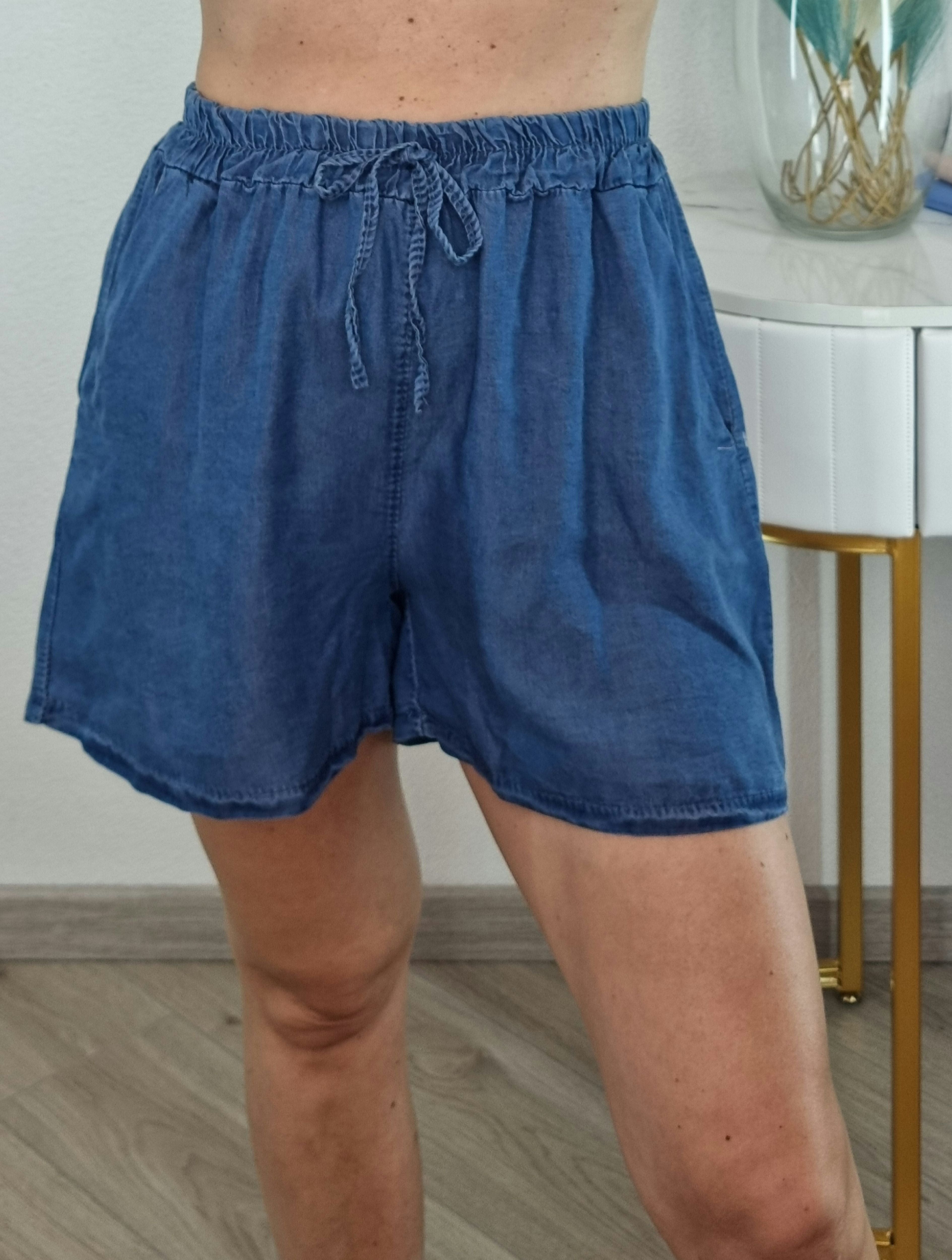 SHORT EASY BLU