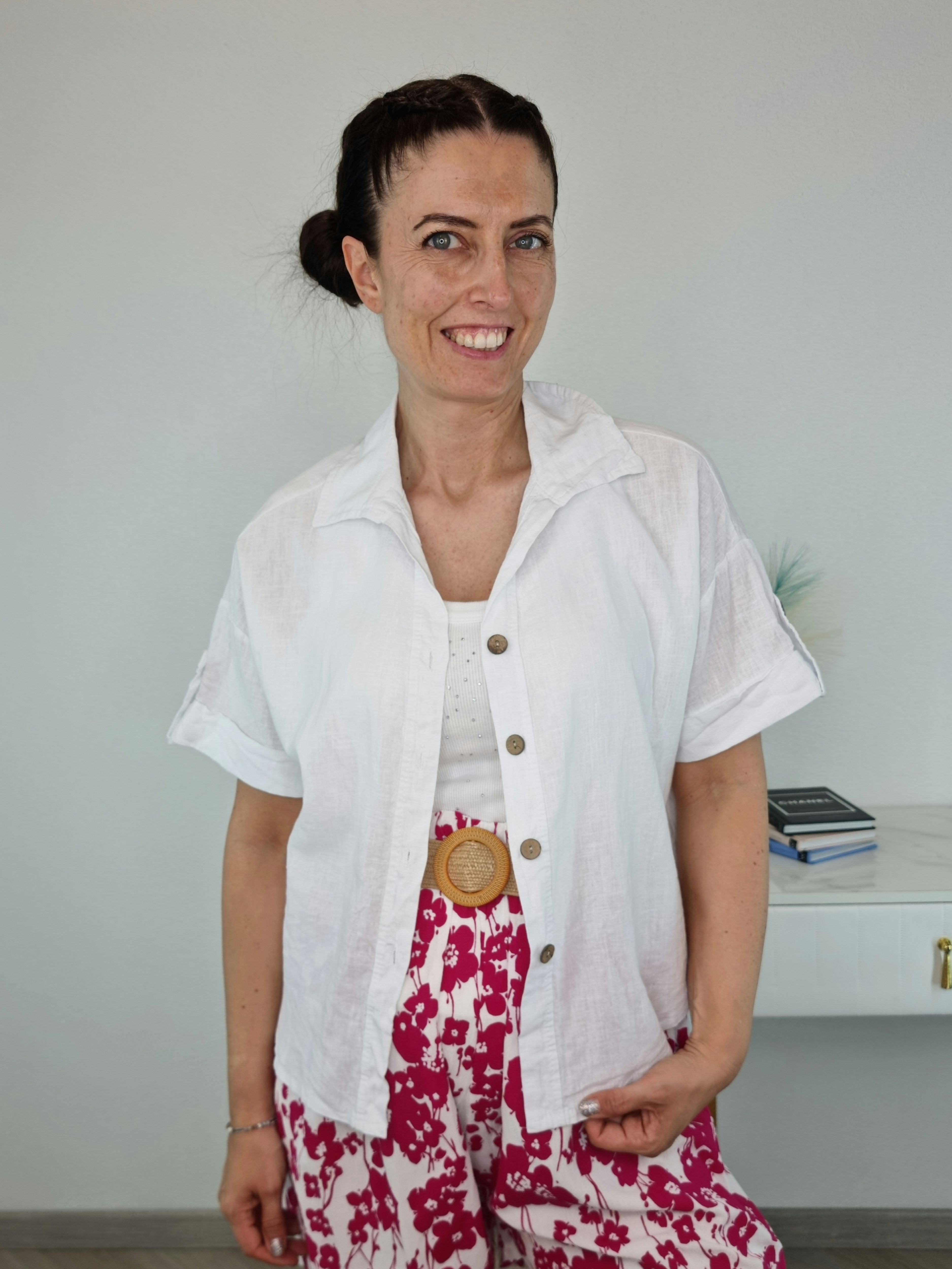 CAMICIA LINO BIANCA