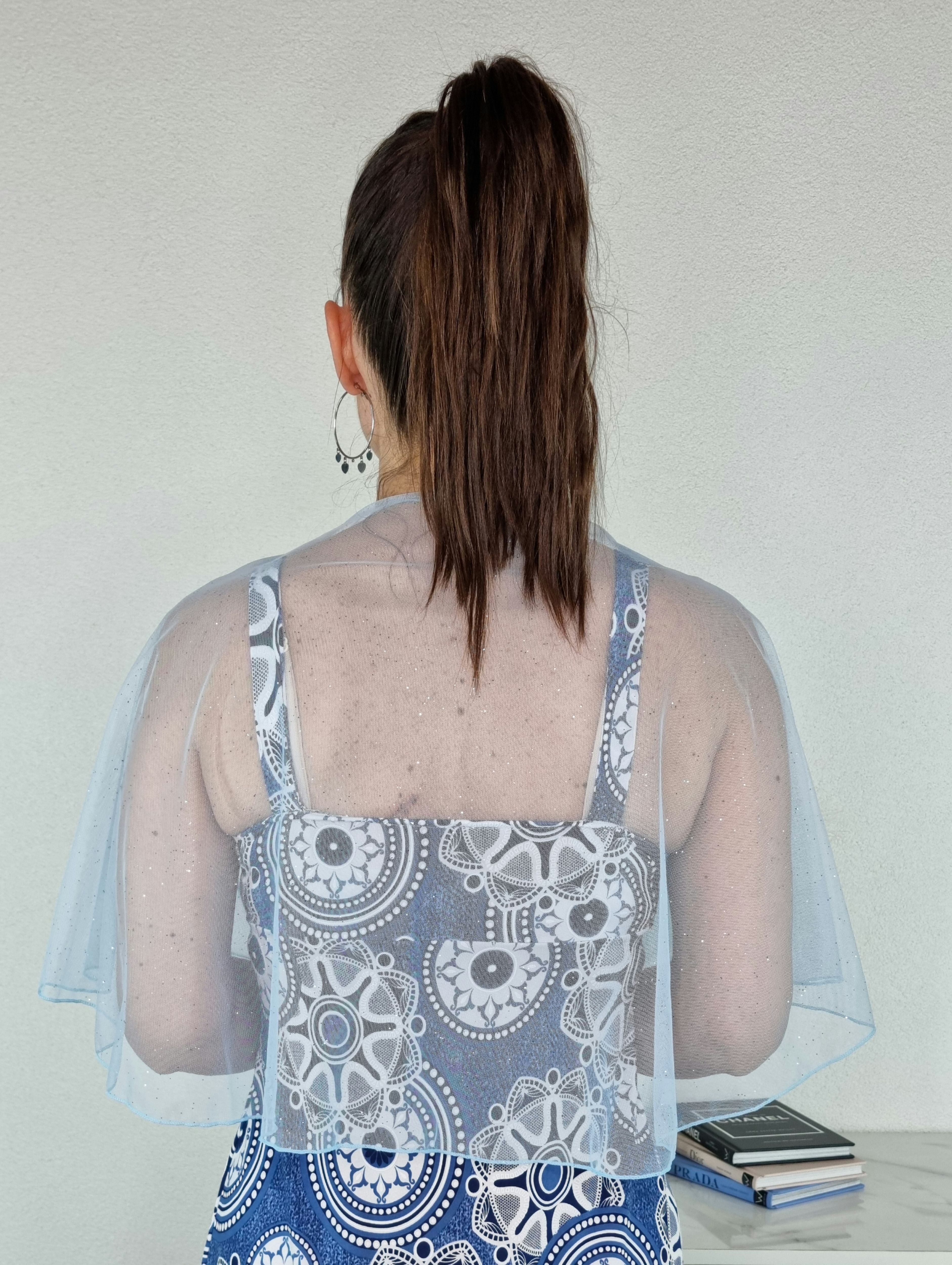 STOLA SHINE AZZURRA