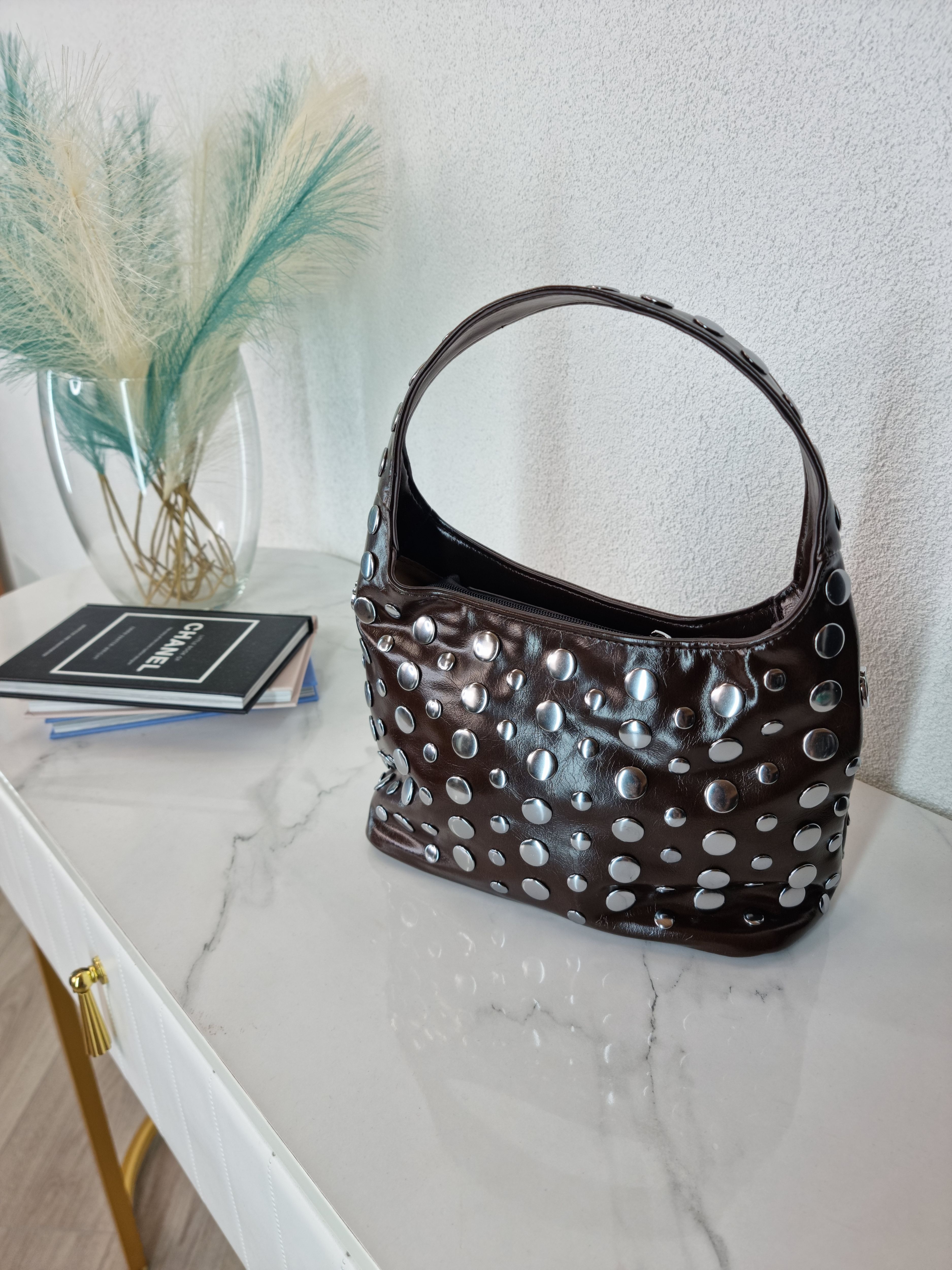 BORSA BORCHIE MORO