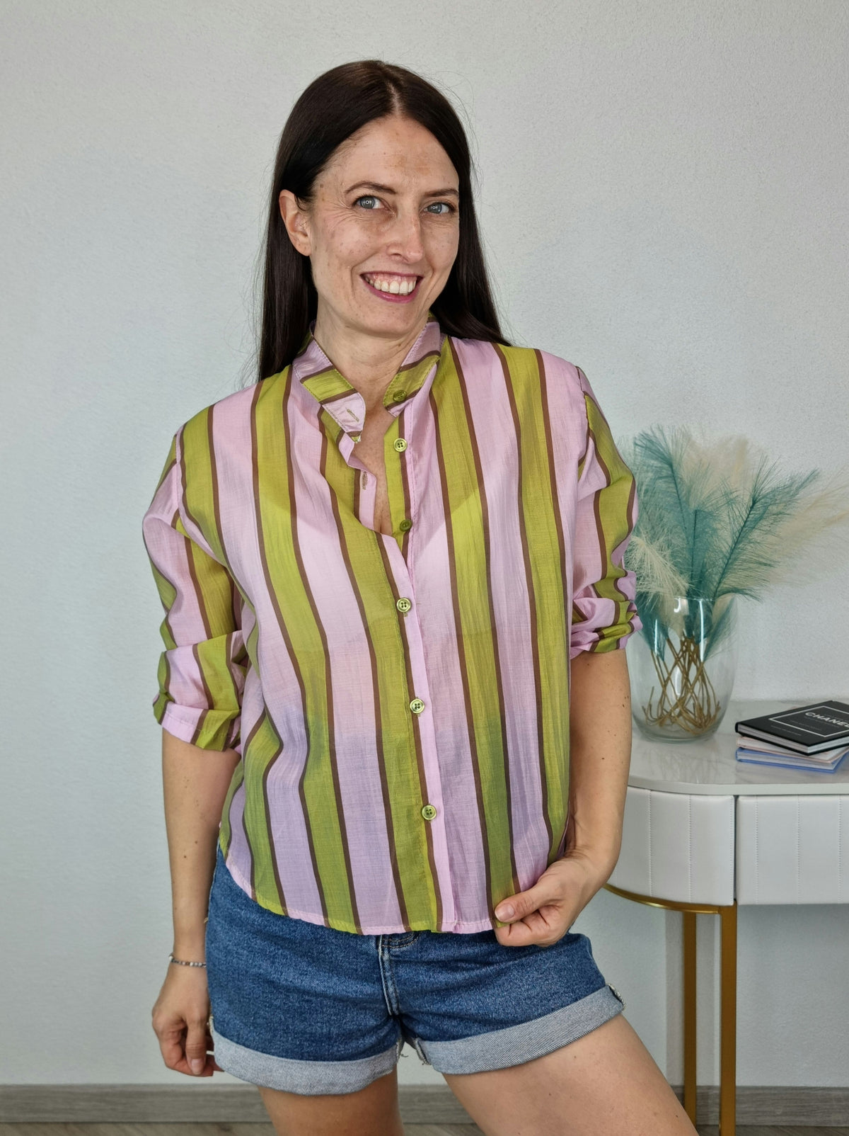 CAMICIA SOFT VERDE