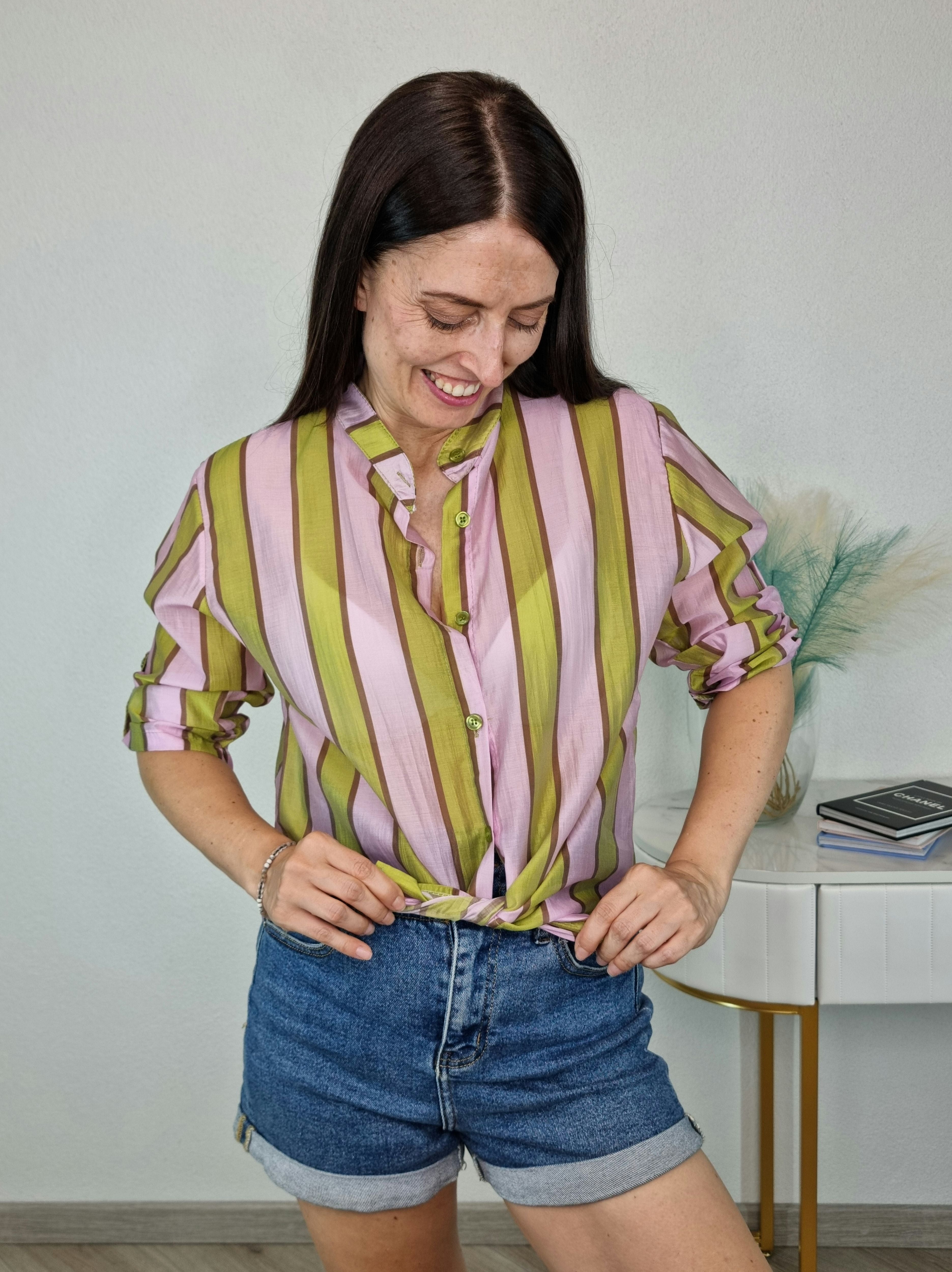 CAMICIA SOFT VERDE