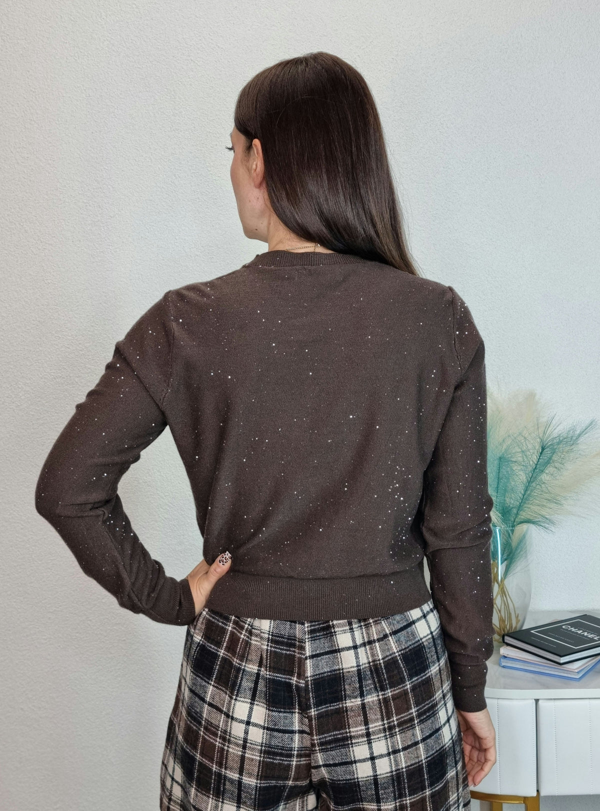PULL PAILLETTES MORO