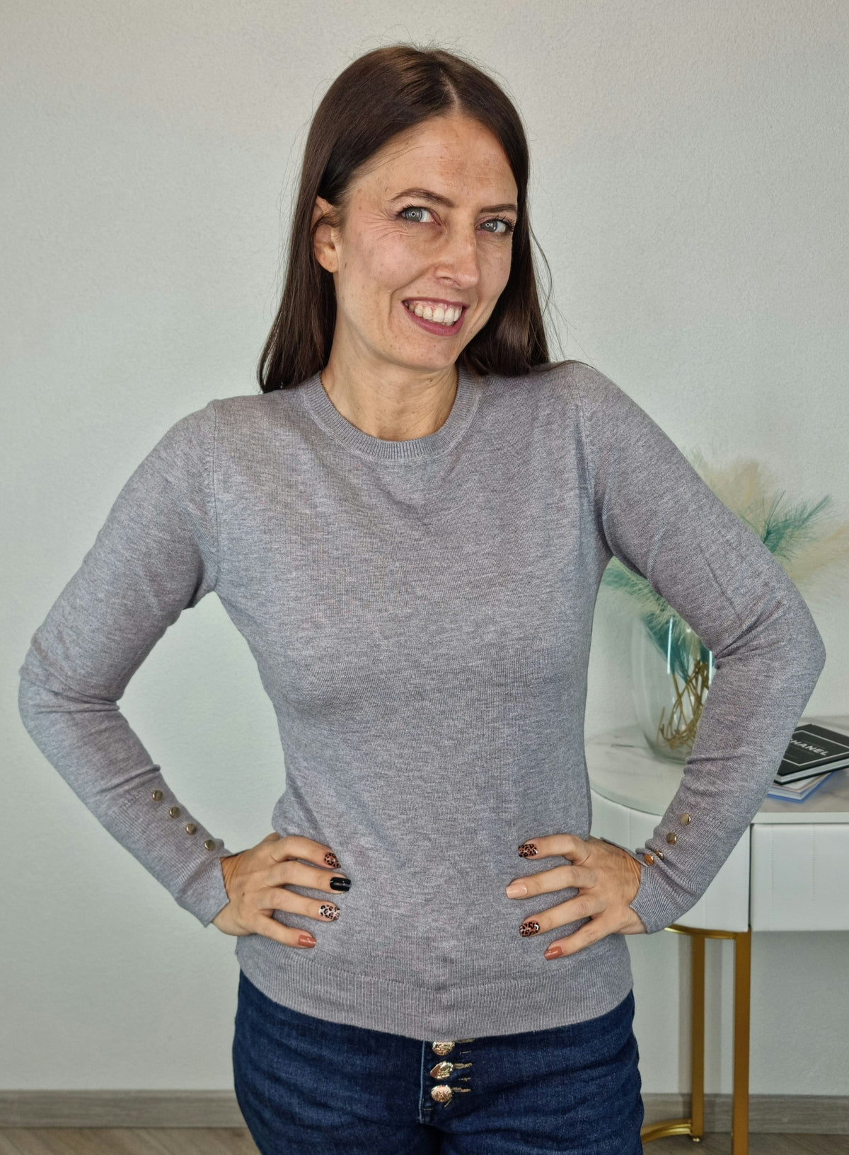 PULL BASIC GRIGIO
