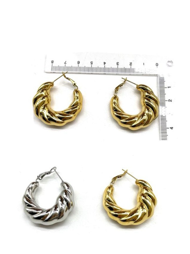 Orecchino corda ( vari colori )