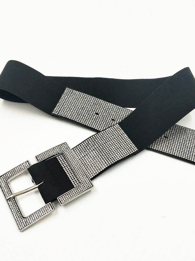 Cintura elastica strass