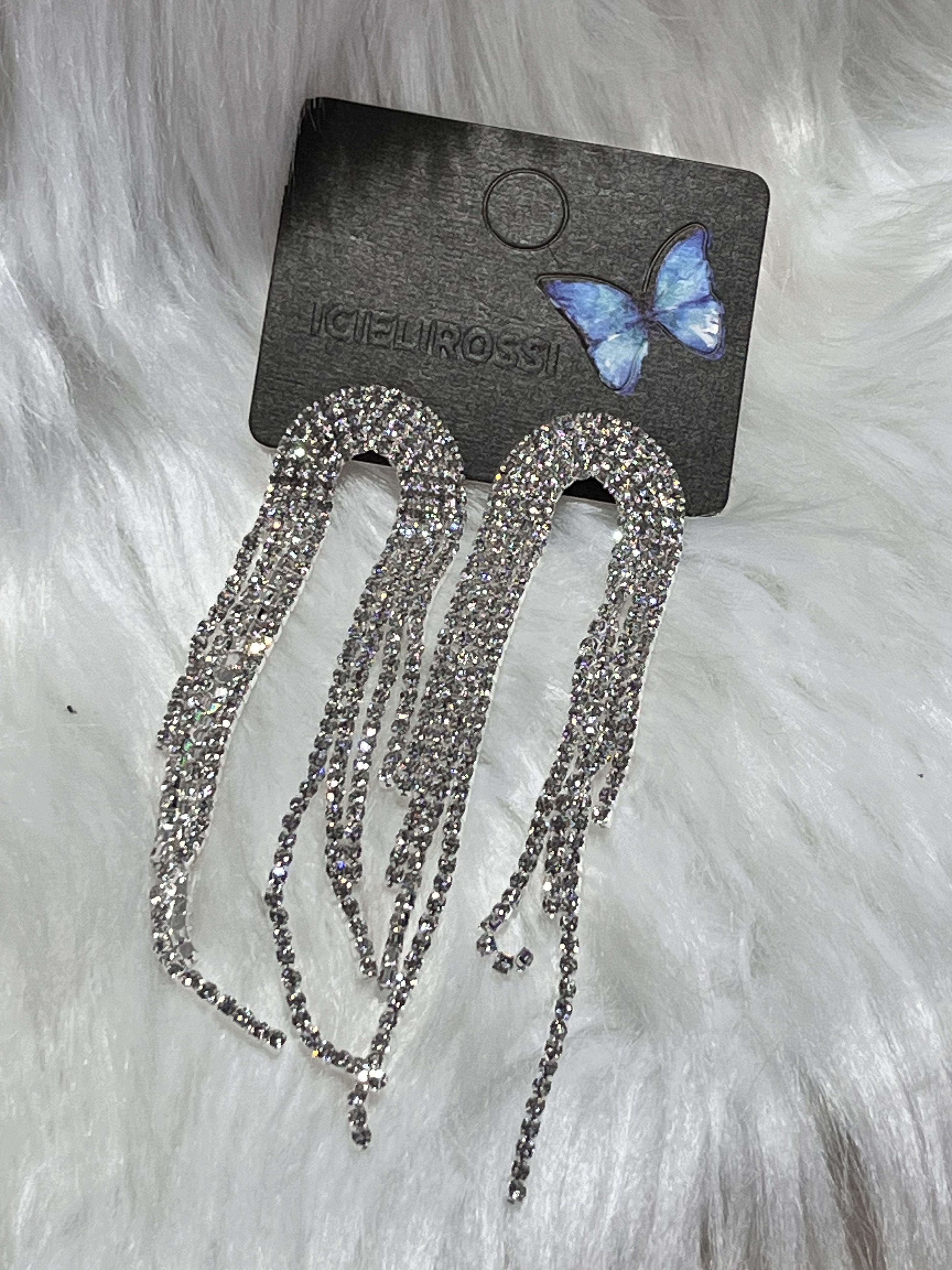 ORECCHINO CASCATA ARGENTO