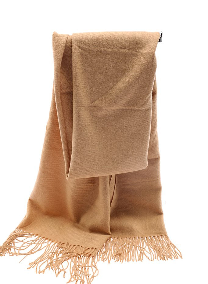 Sciarpa frange biscotto