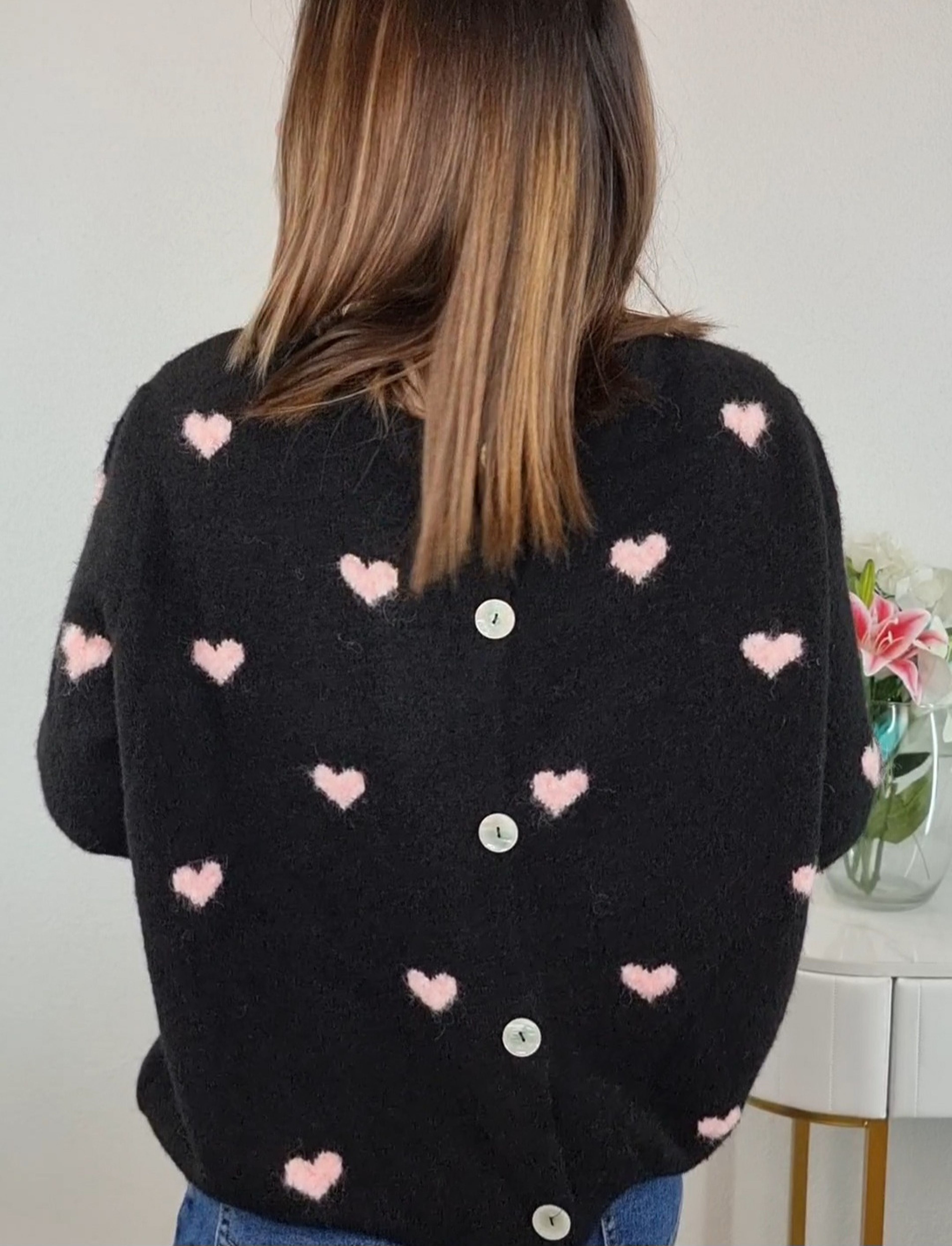 PULL CUORE NERO