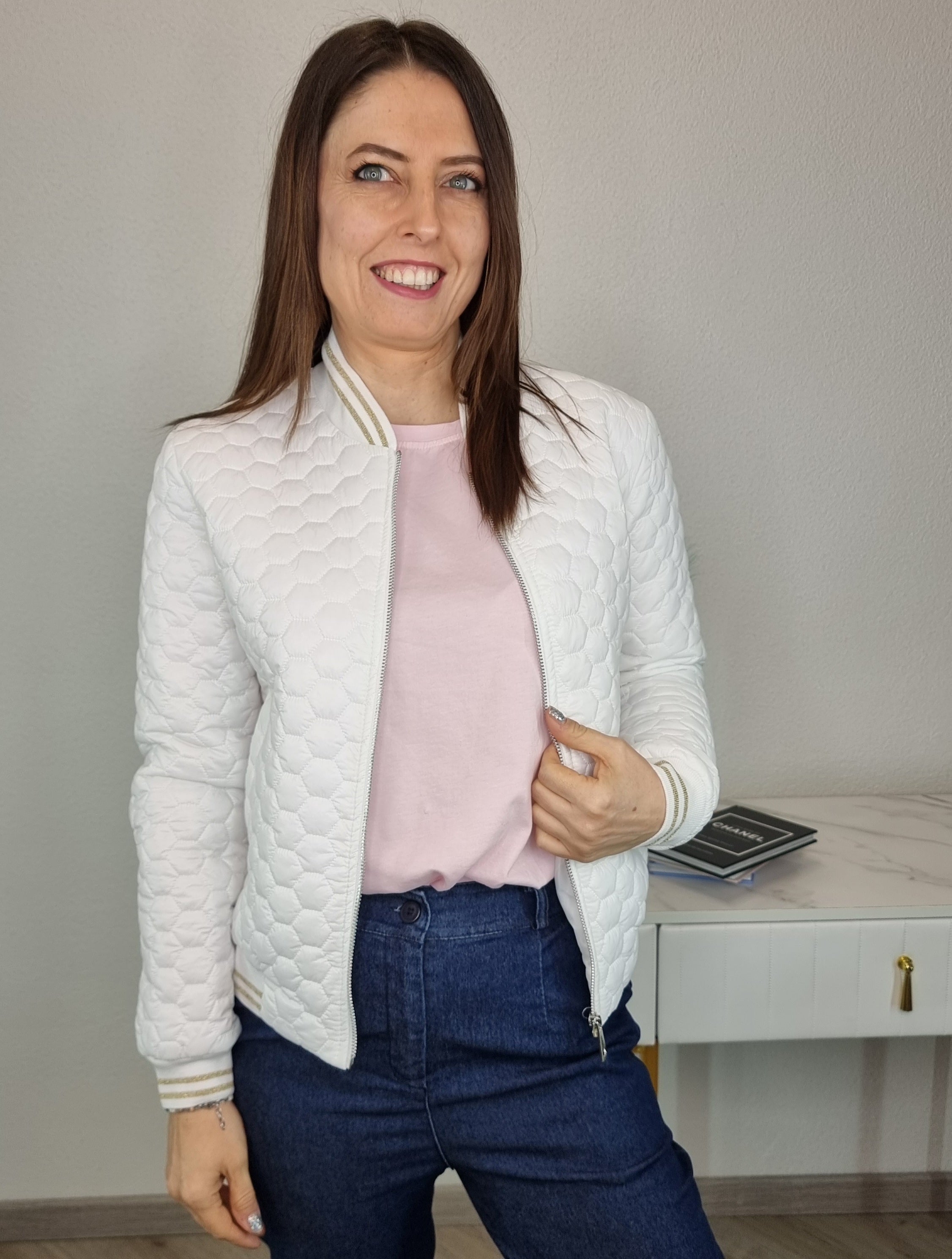 BOMBER MATILDE BIANCO