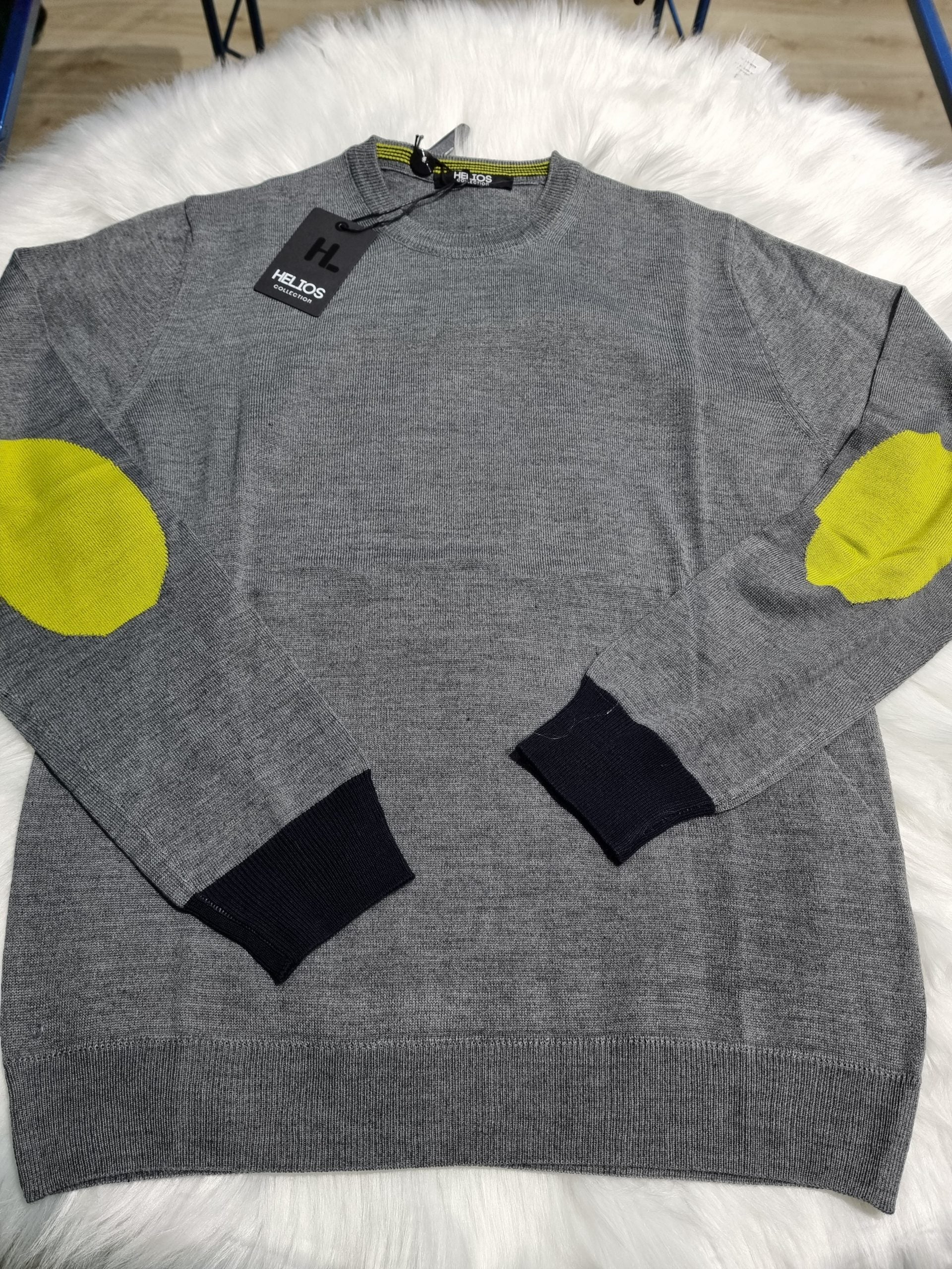 Pull uomo helios art.660 grigio