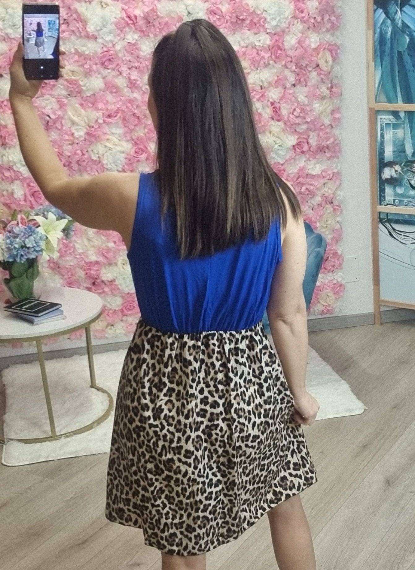 Abito leo blu