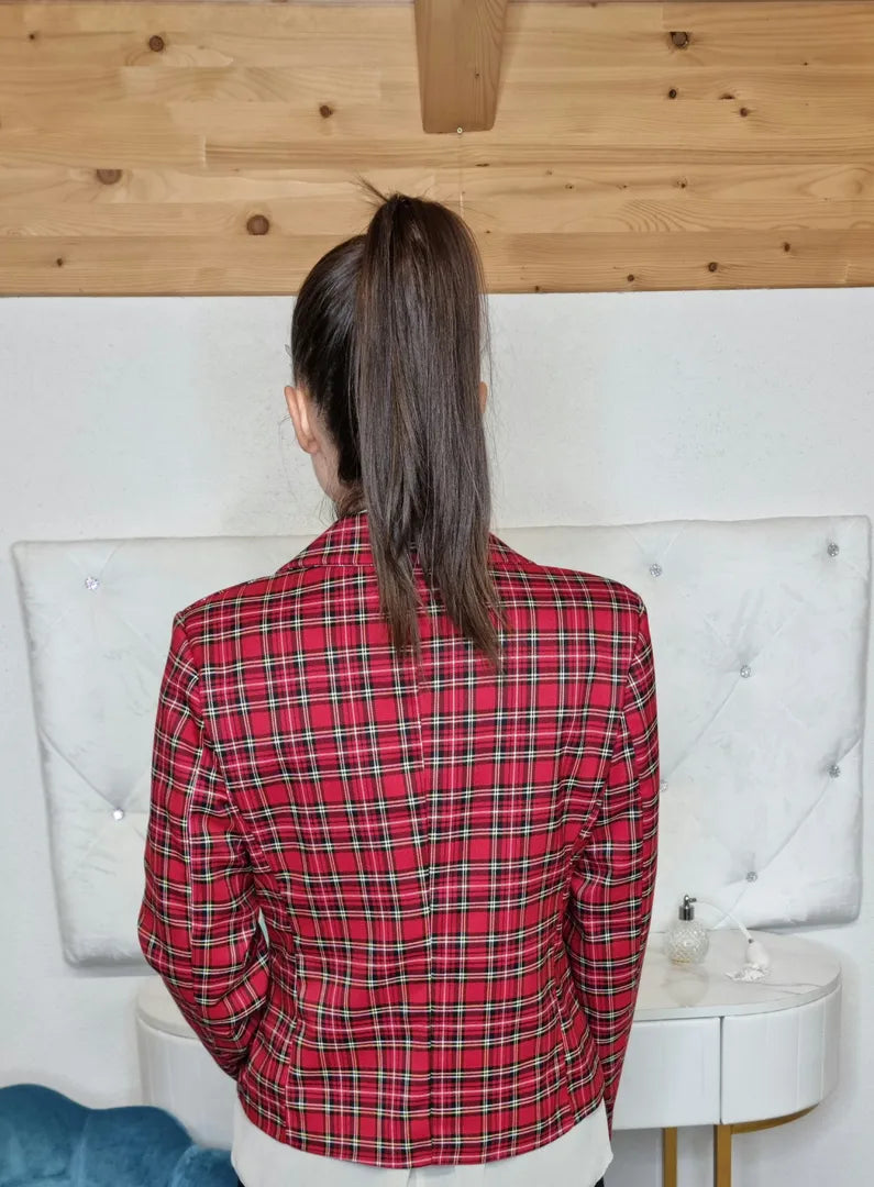 Blazer tartan