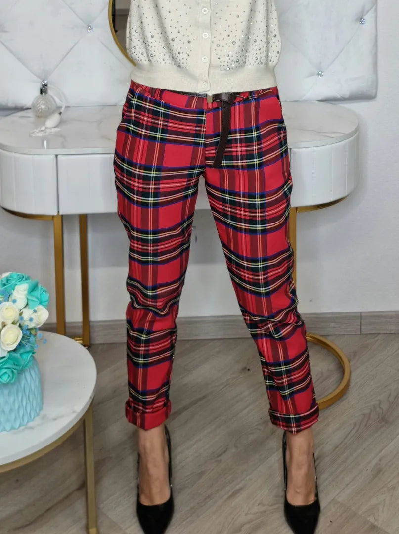 Pantalone tartan