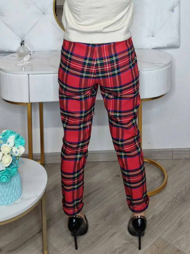 Pantalone tartan