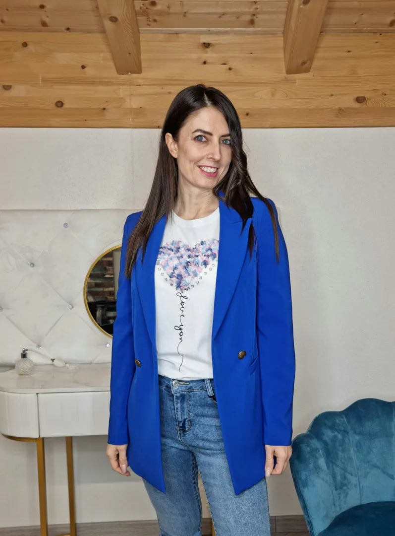 Blazer bottoni blu civico