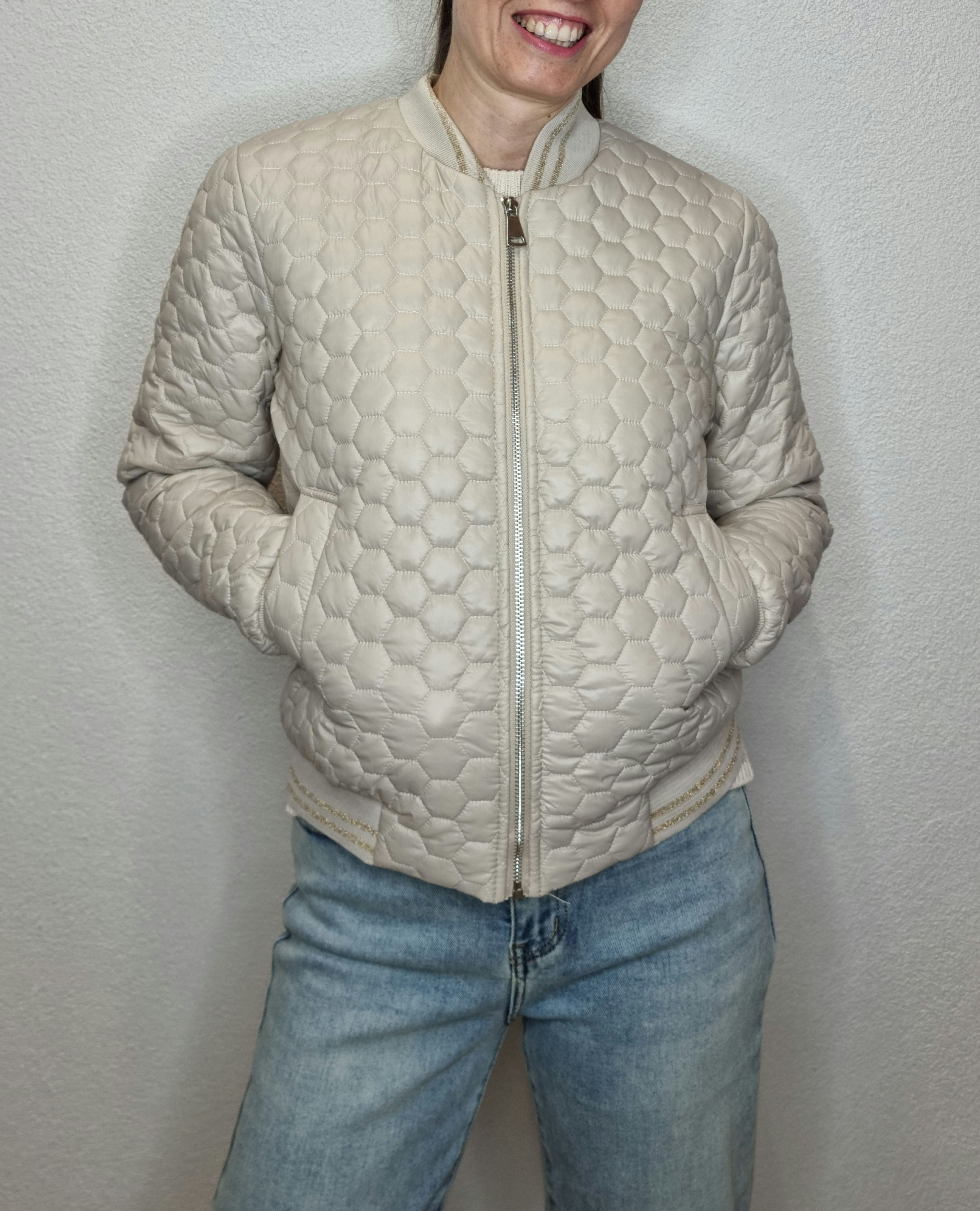 BOMBER MATILDE BEIGE