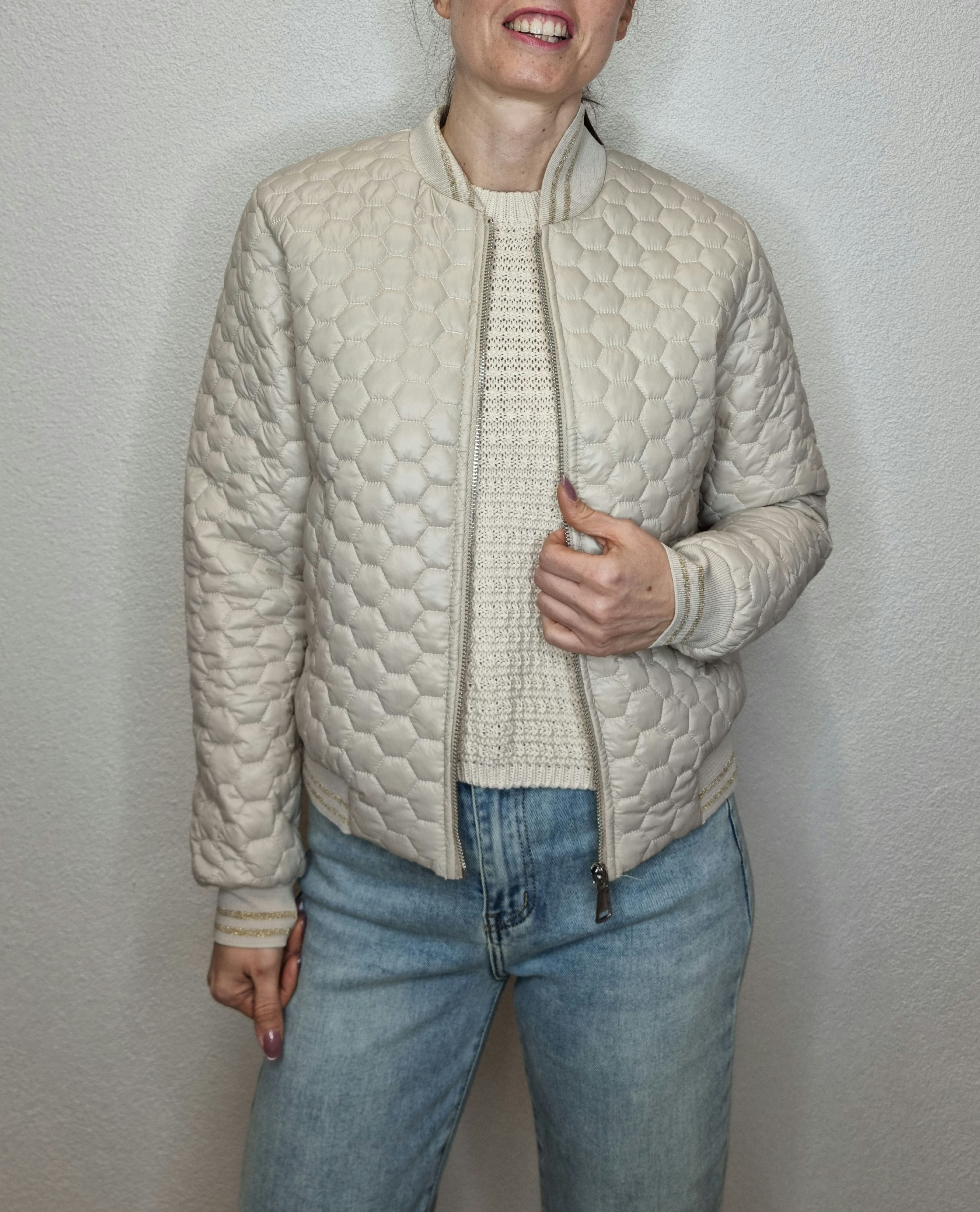 BOMBER MATILDE BEIGE