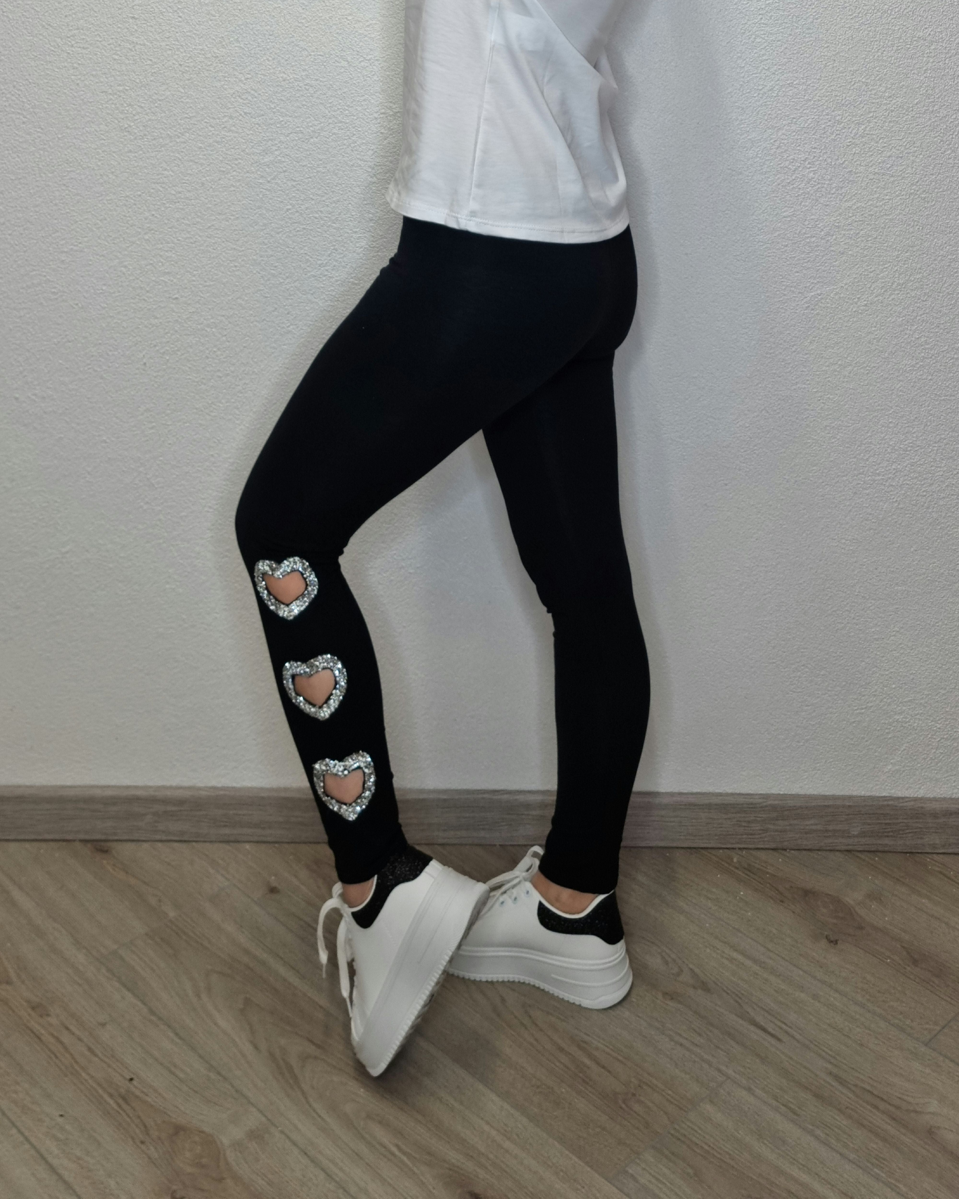 LEGGINS CUORI