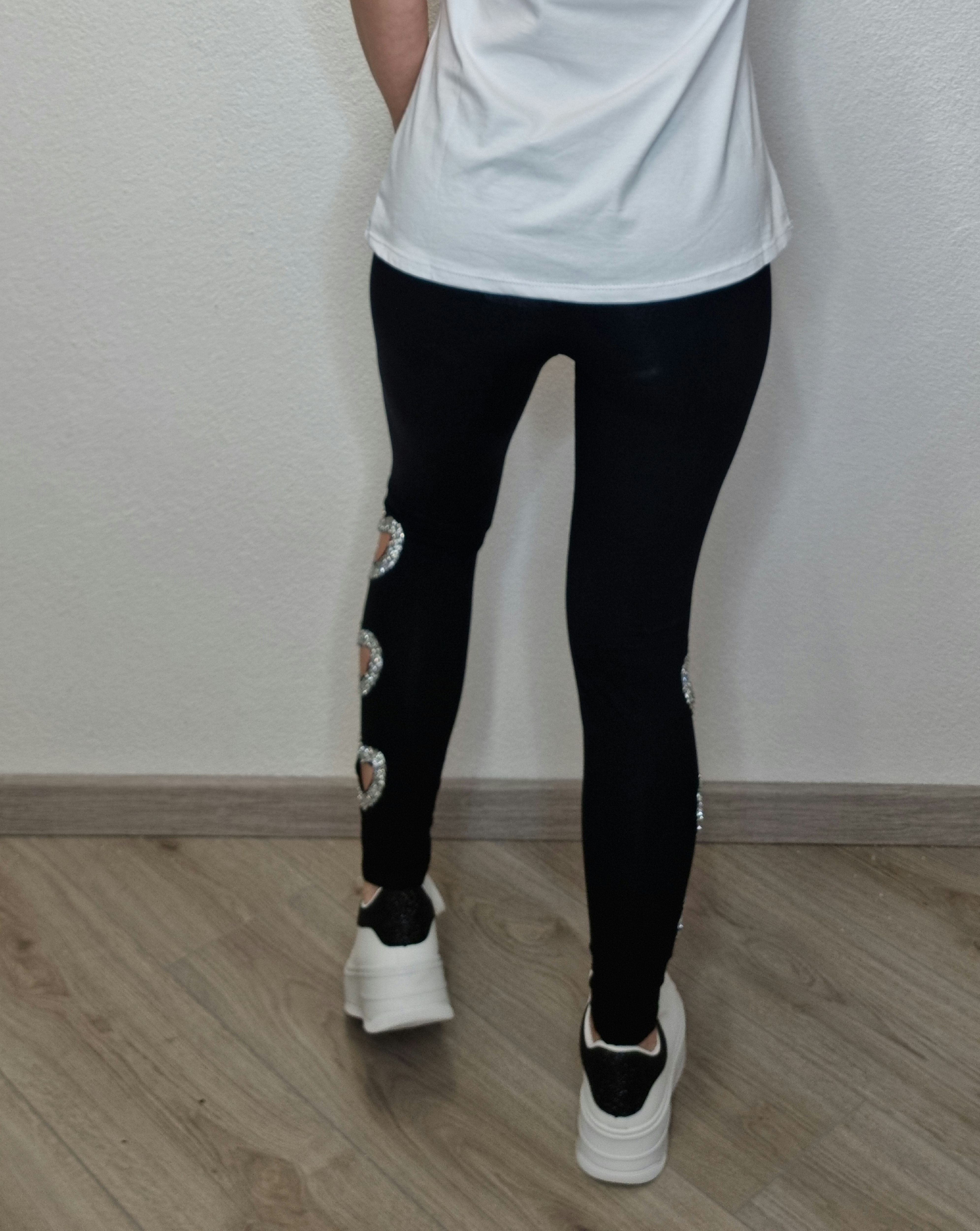 LEGGINS CUORI