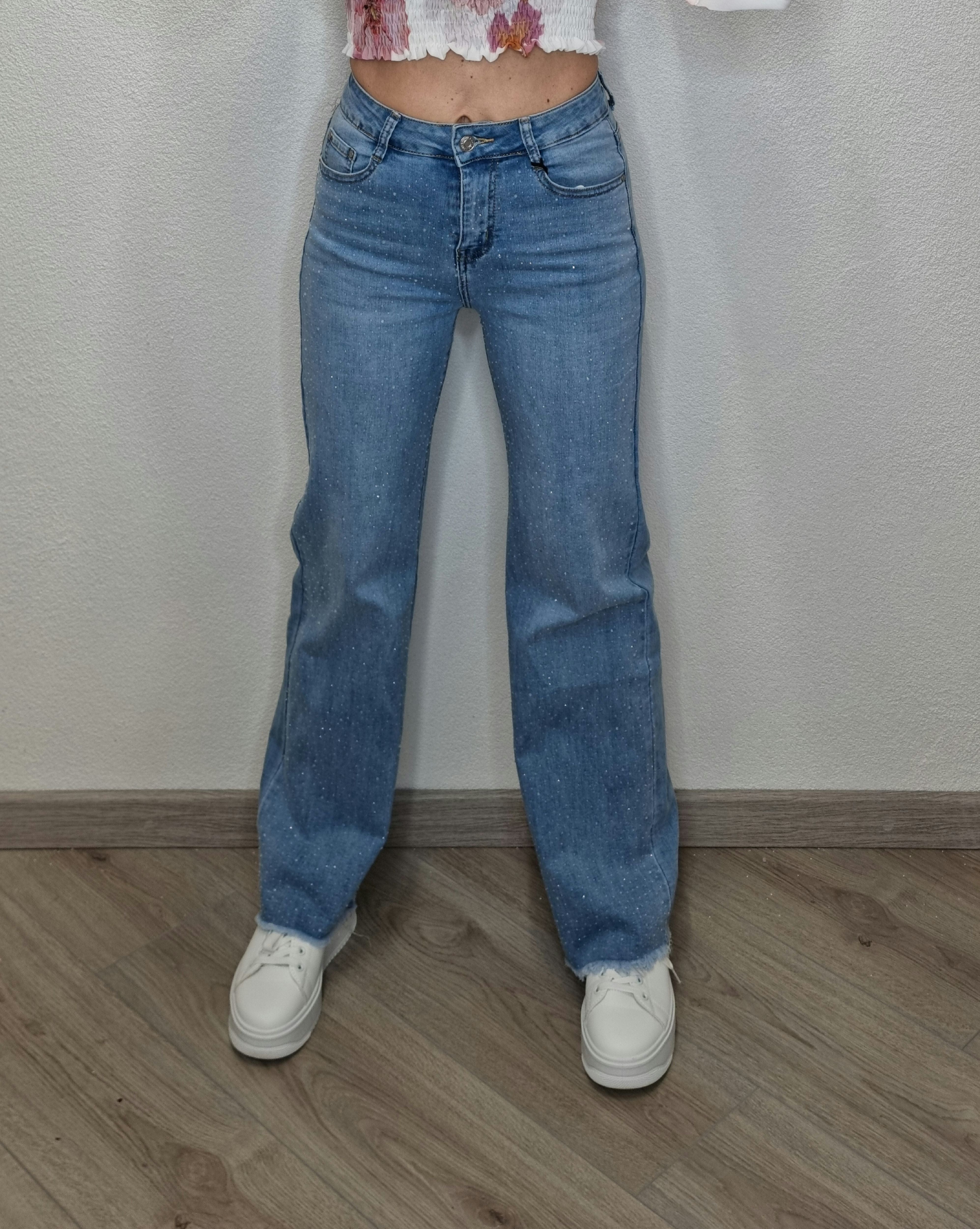 JEANS CIVICO STRASS