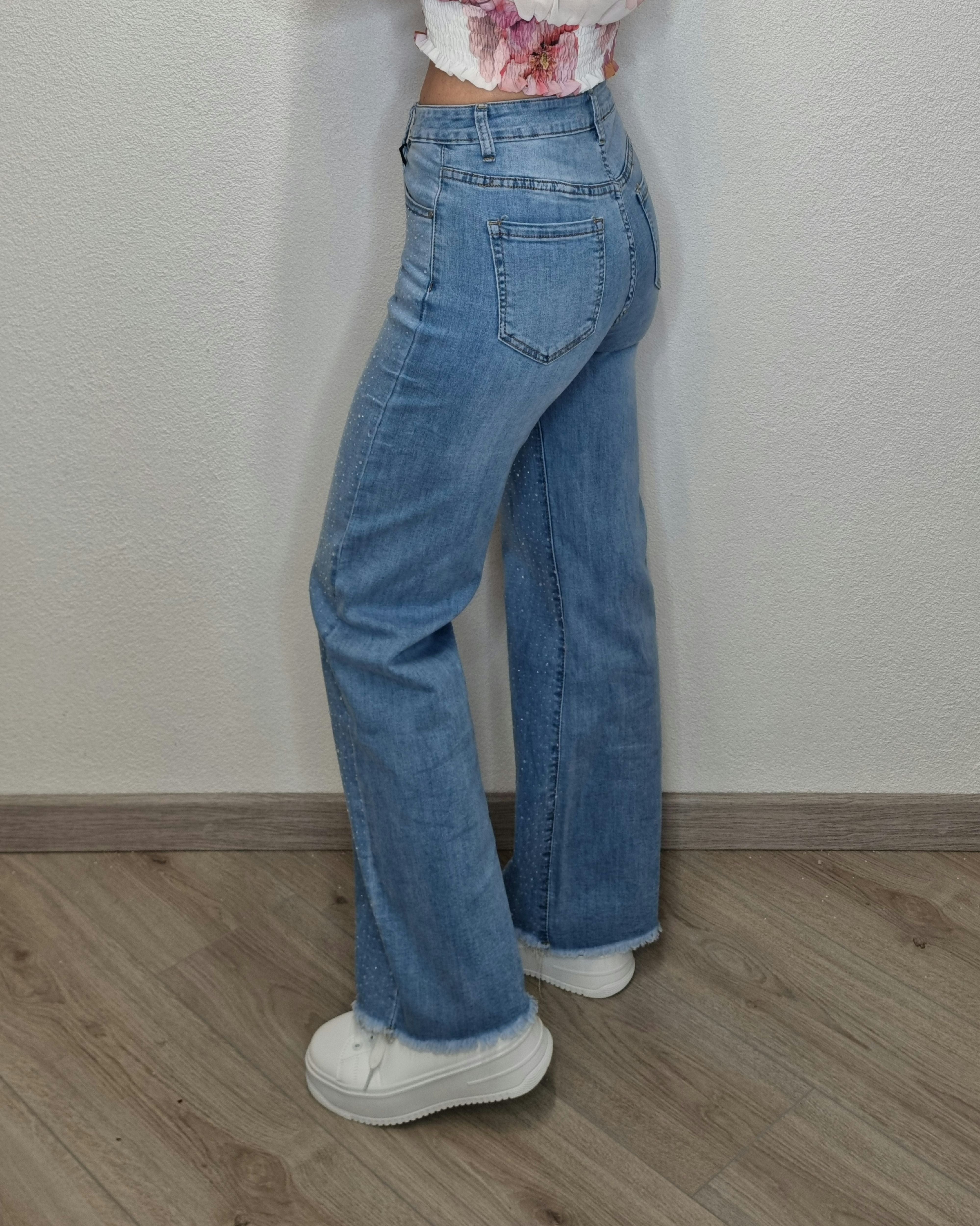 JEANS CIVICO STRASS