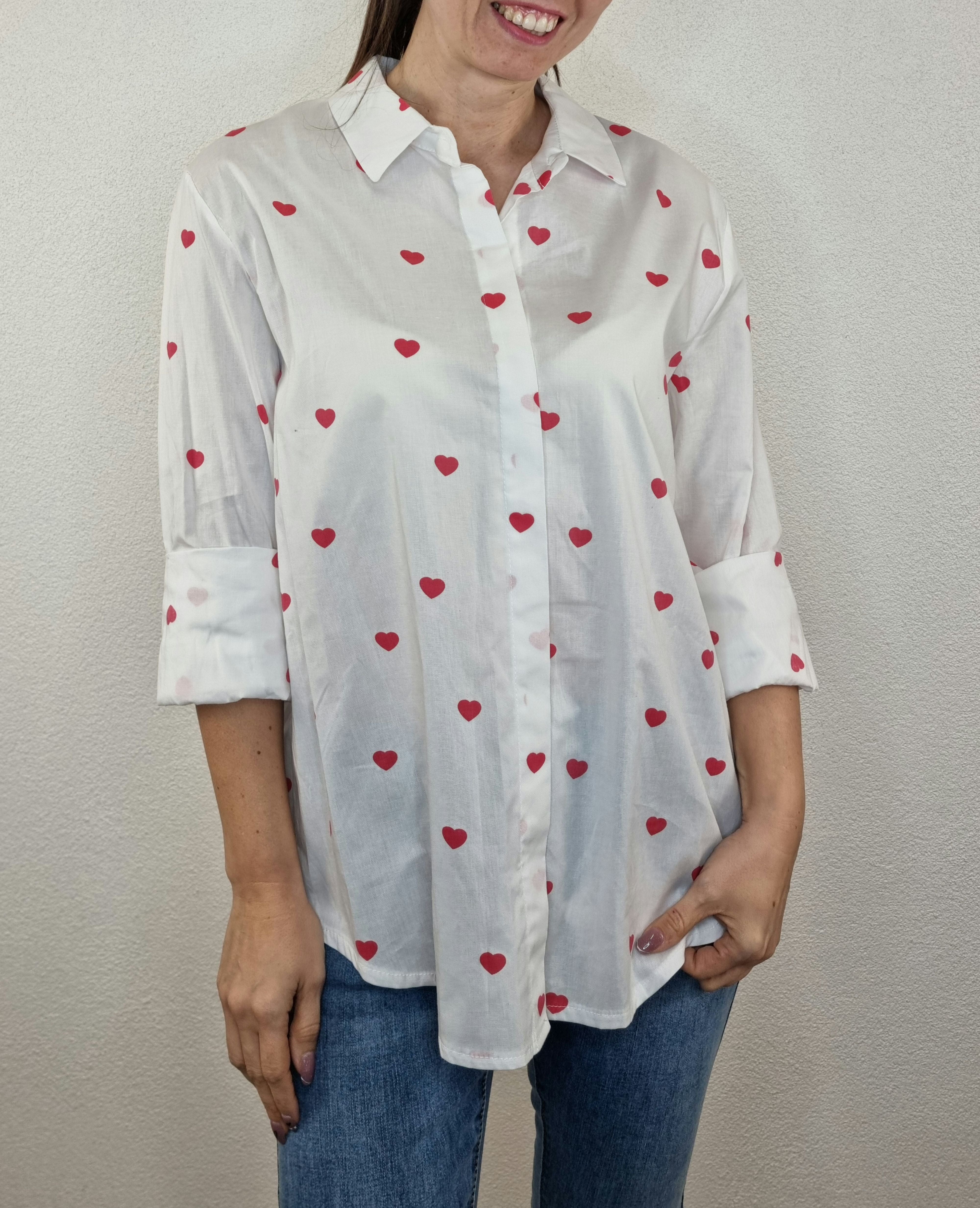 CAMICIA CUORI