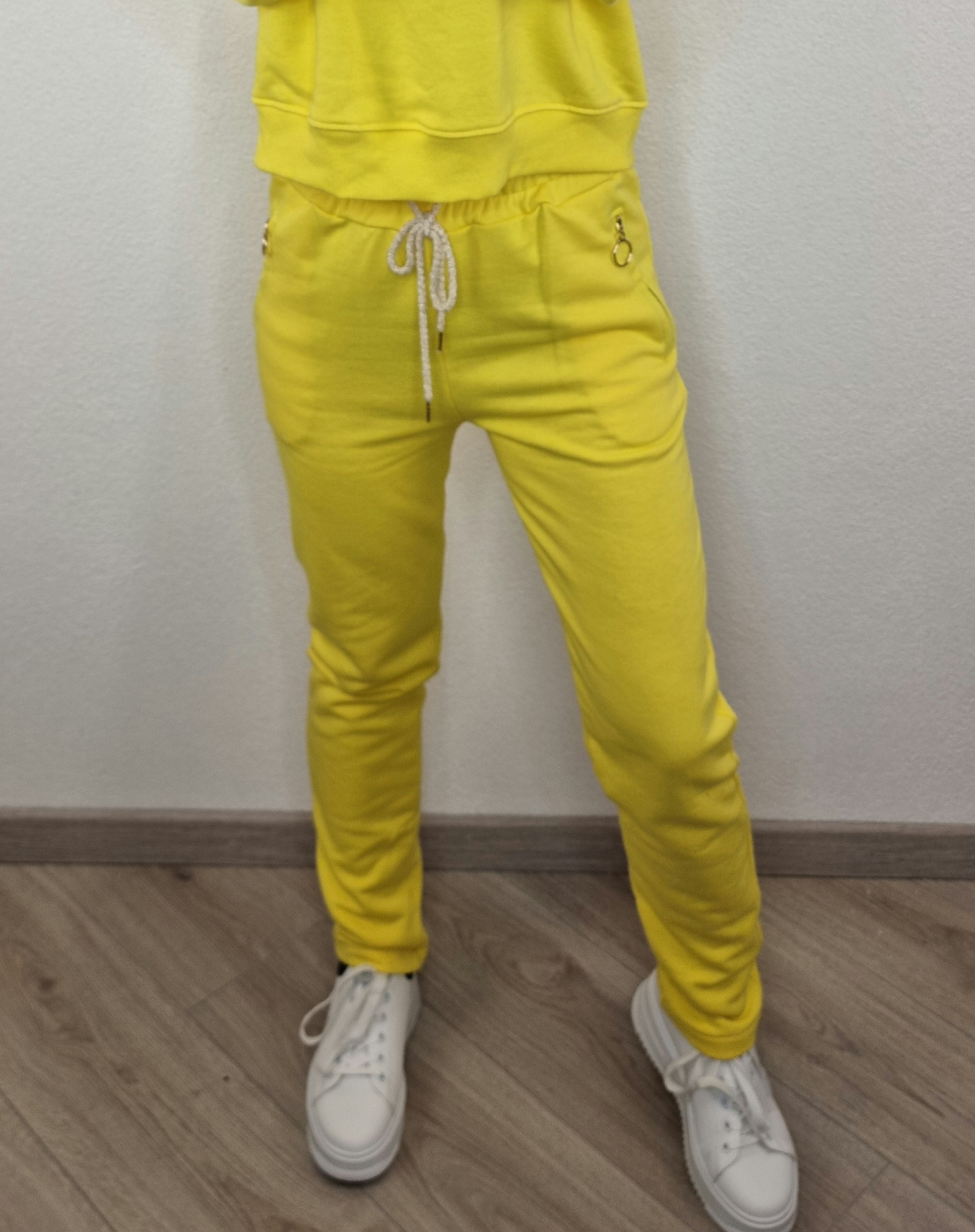 PANTALONE EASY GIALLO