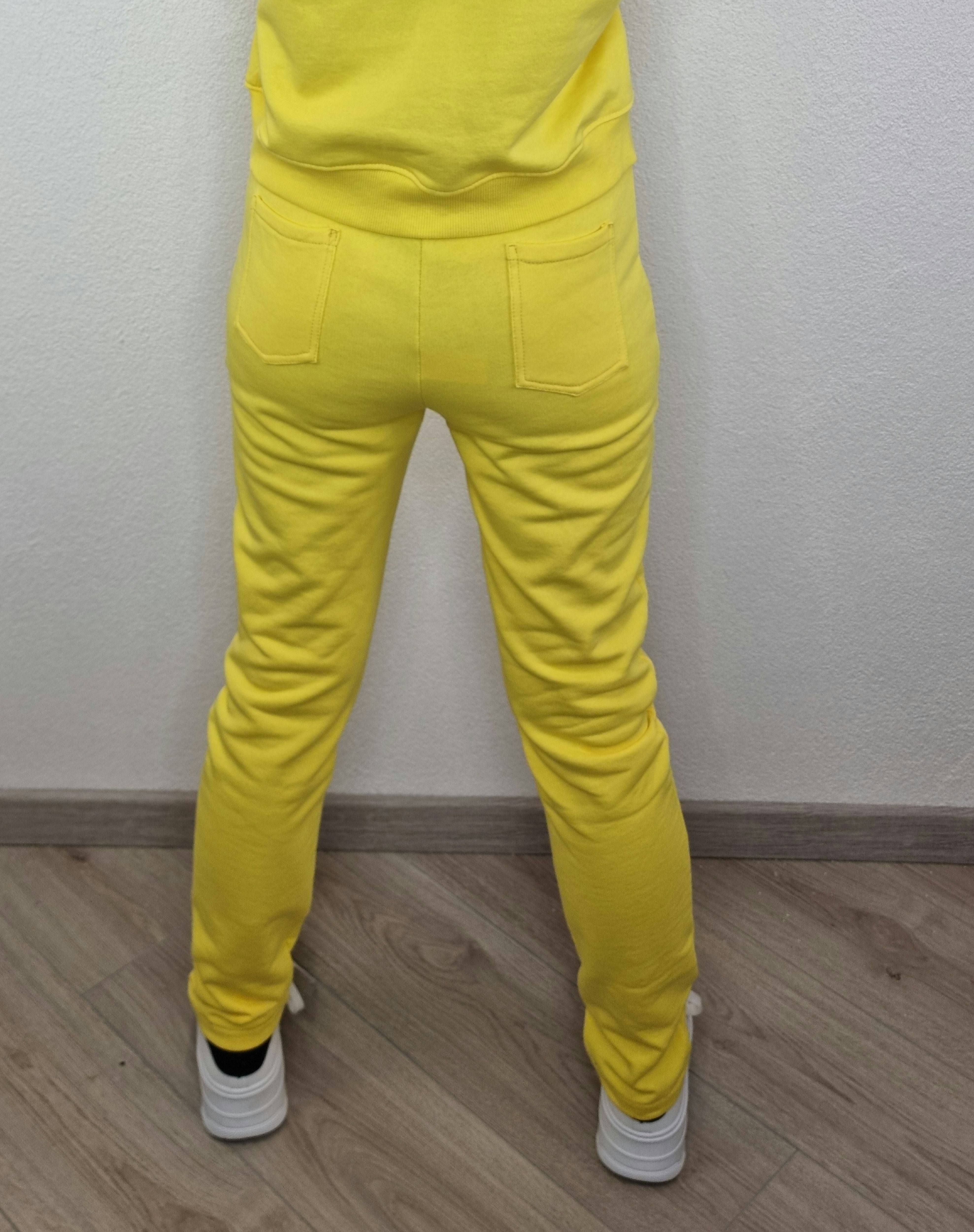 PANTALONE EASY GIALLO