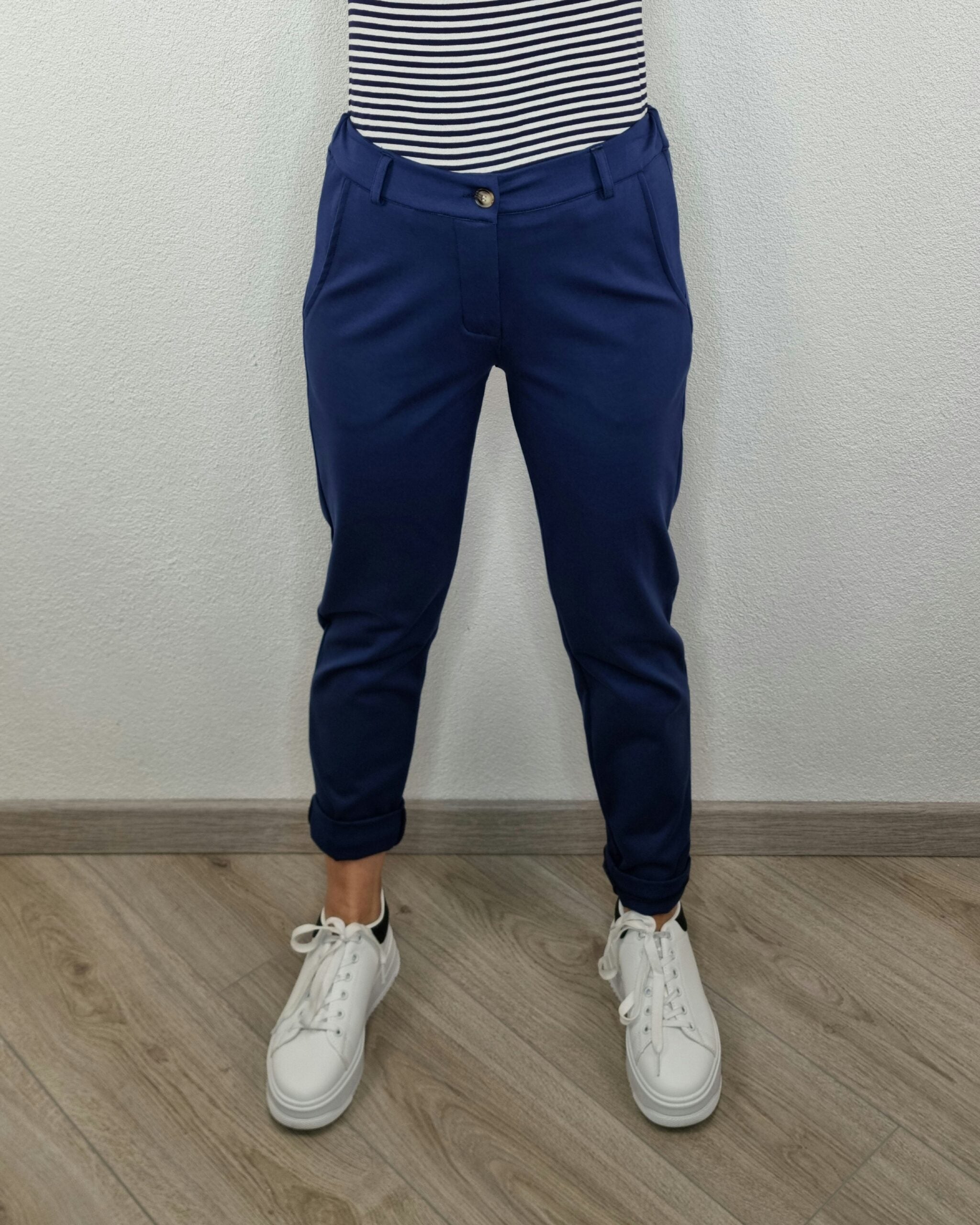 Pantalone comphy blu