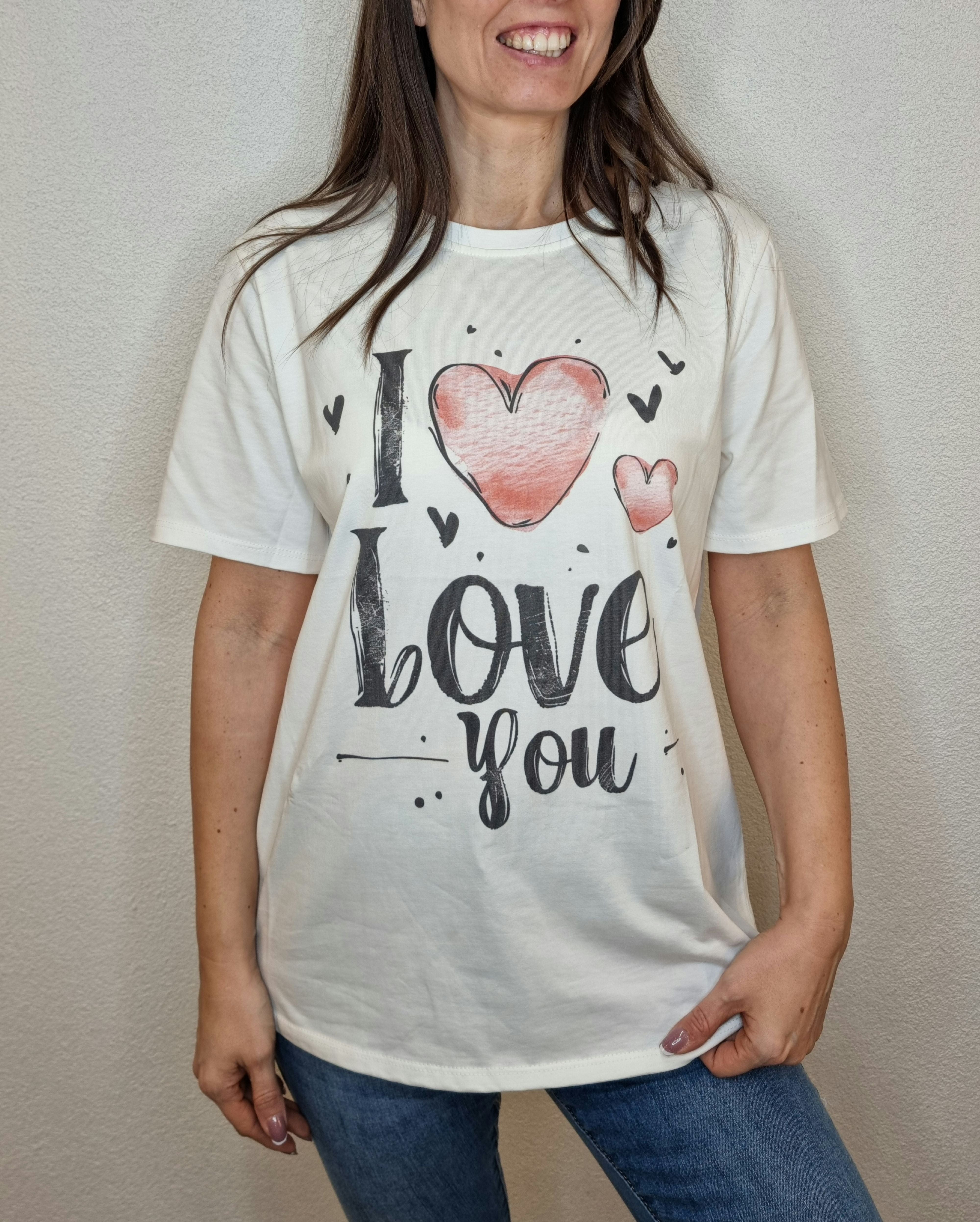 T-SHIRT LOVE YOU CIVICO