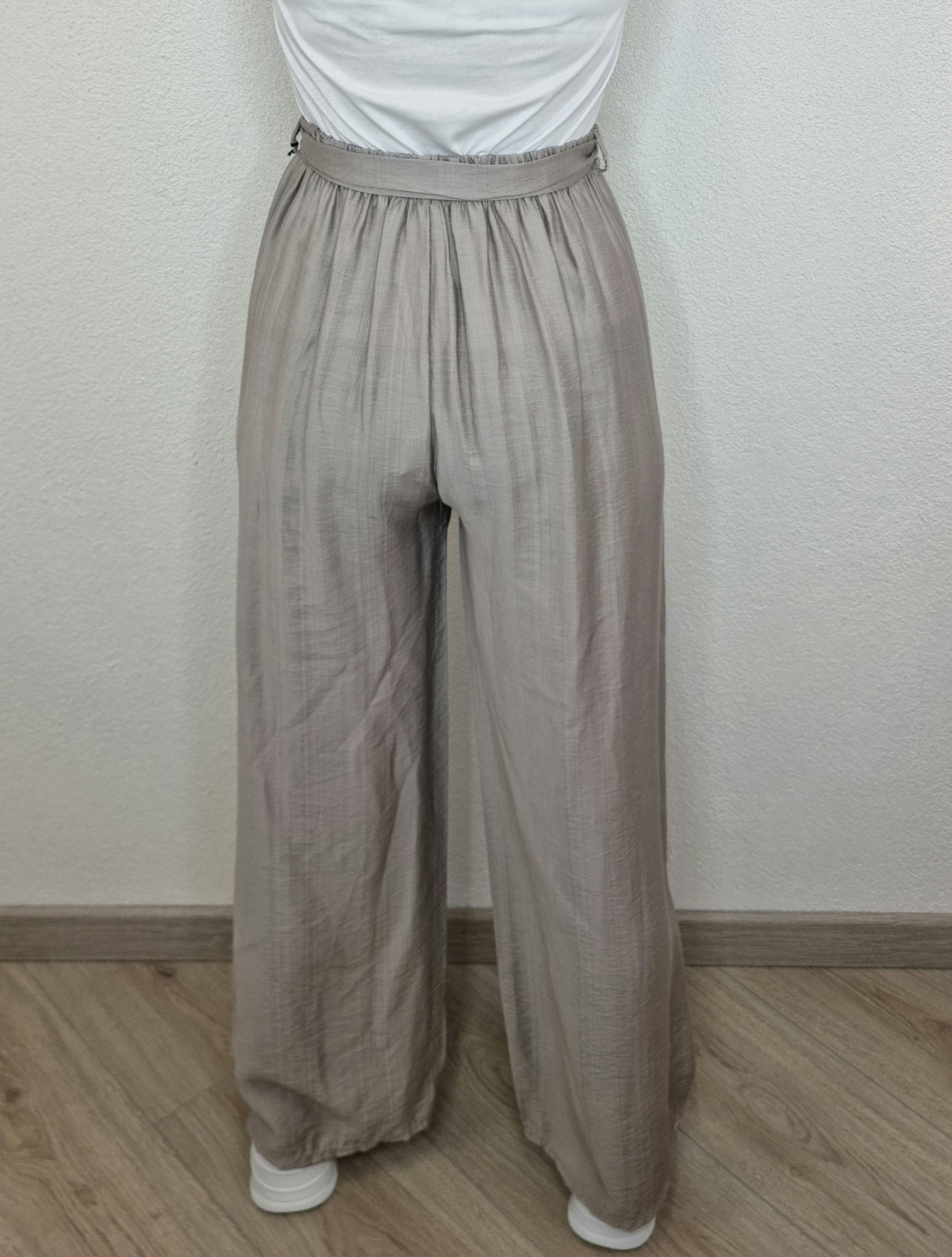 PANTALONE FIOCCO TORTORA