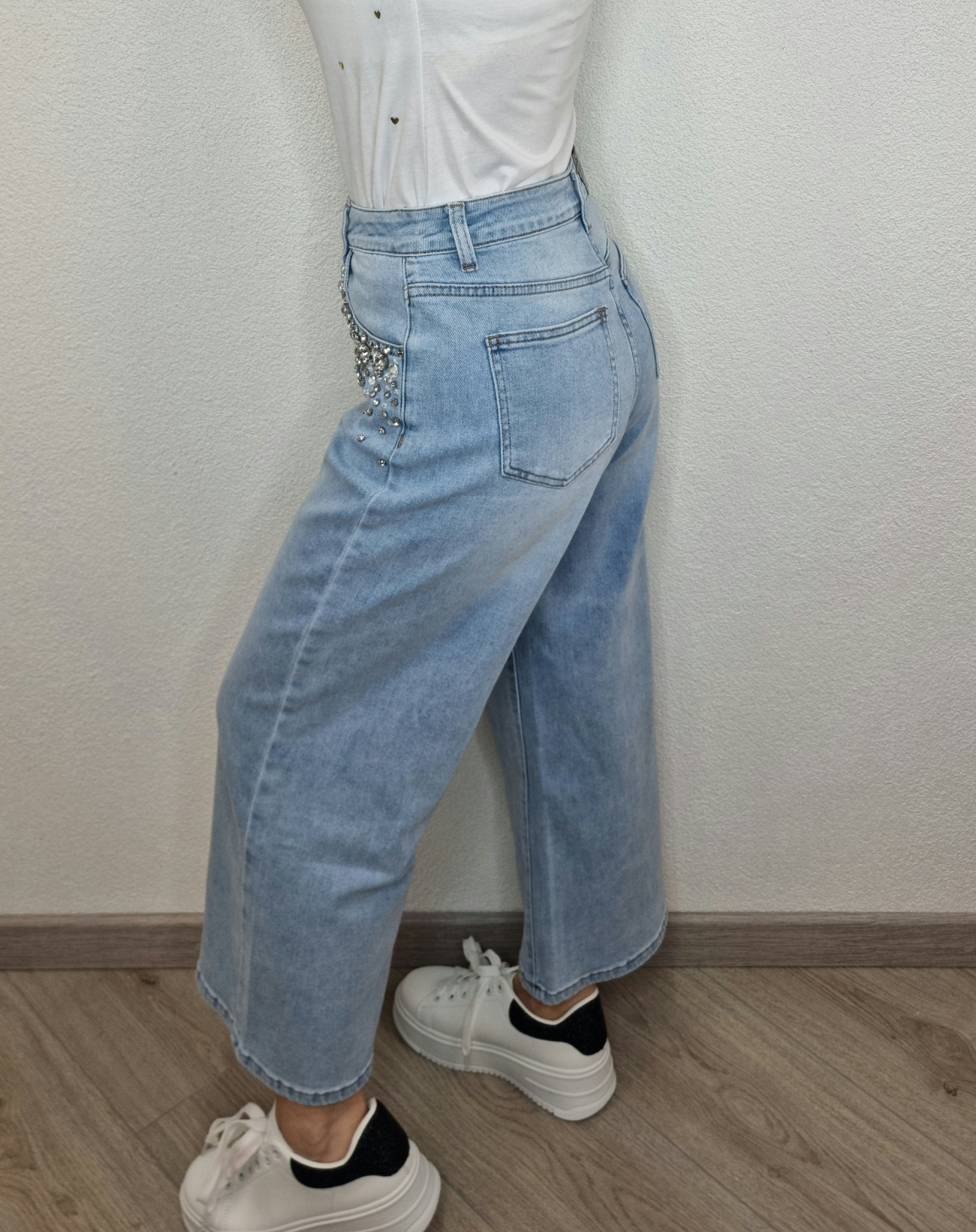 JEANS COCCINELLA STRASS