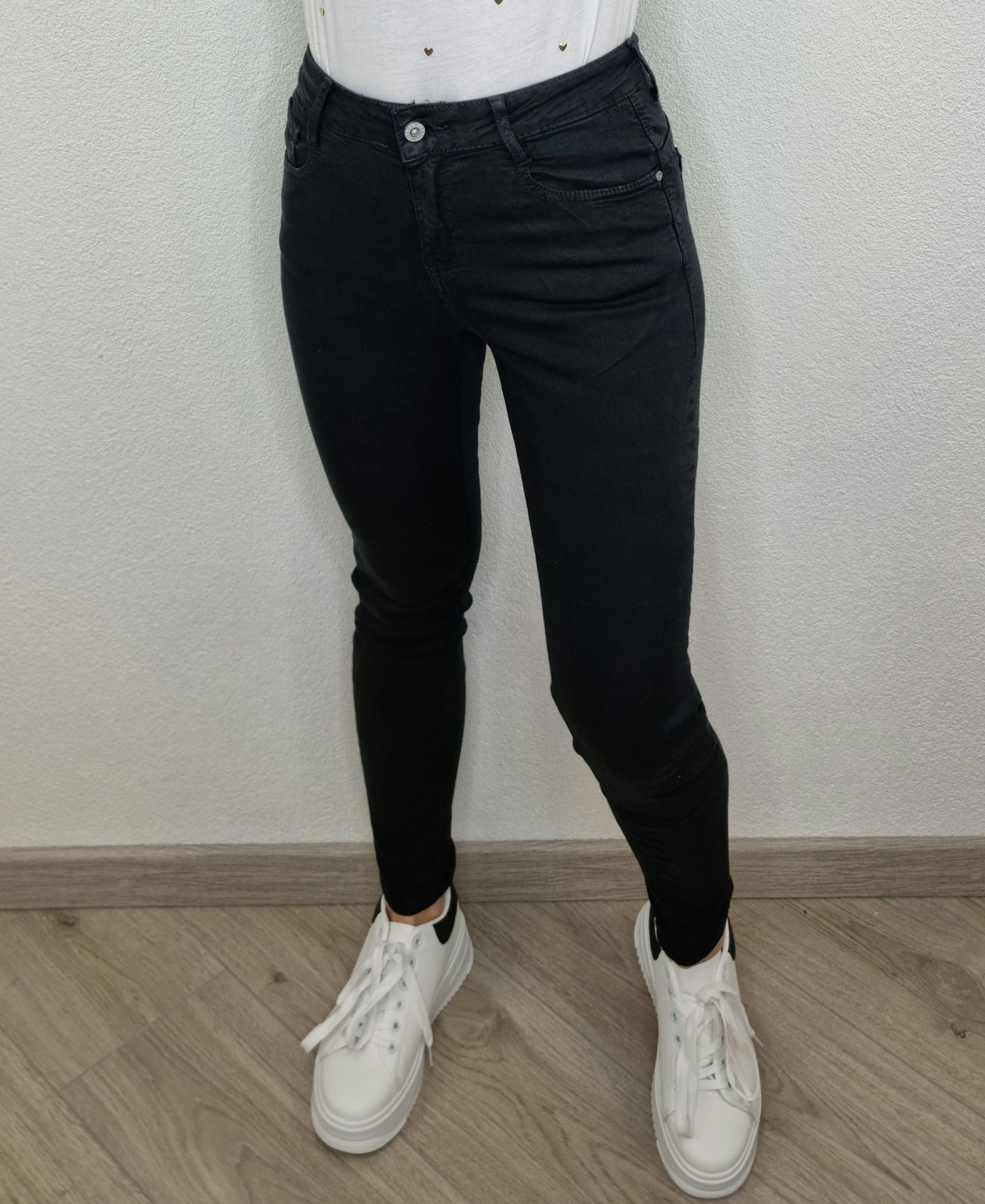 JEANS SKINNY COCCINELLA NERO