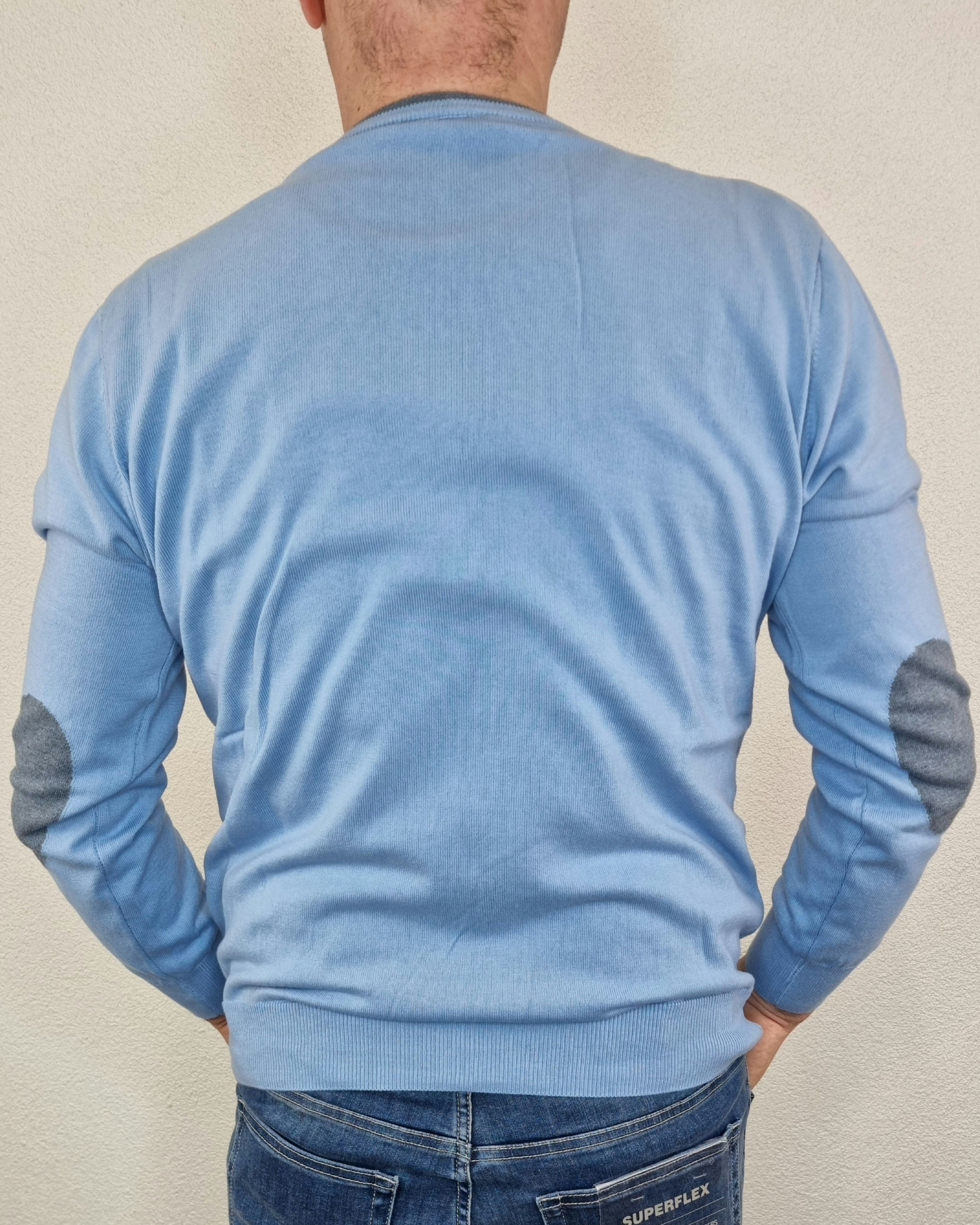 Pull UOMO HELIOS art.mare80 azzurro
