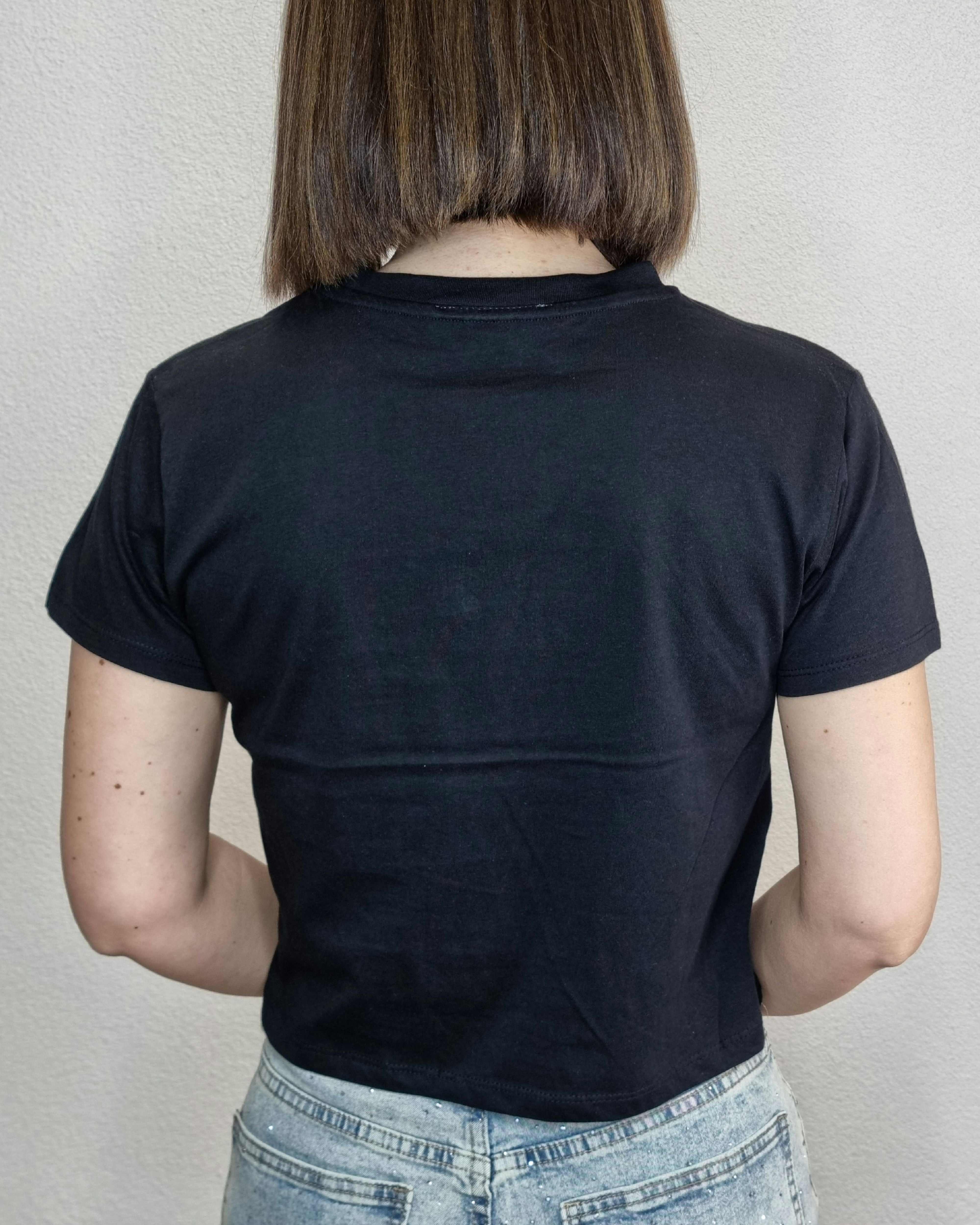 T-SHIRT STRASS NERA
