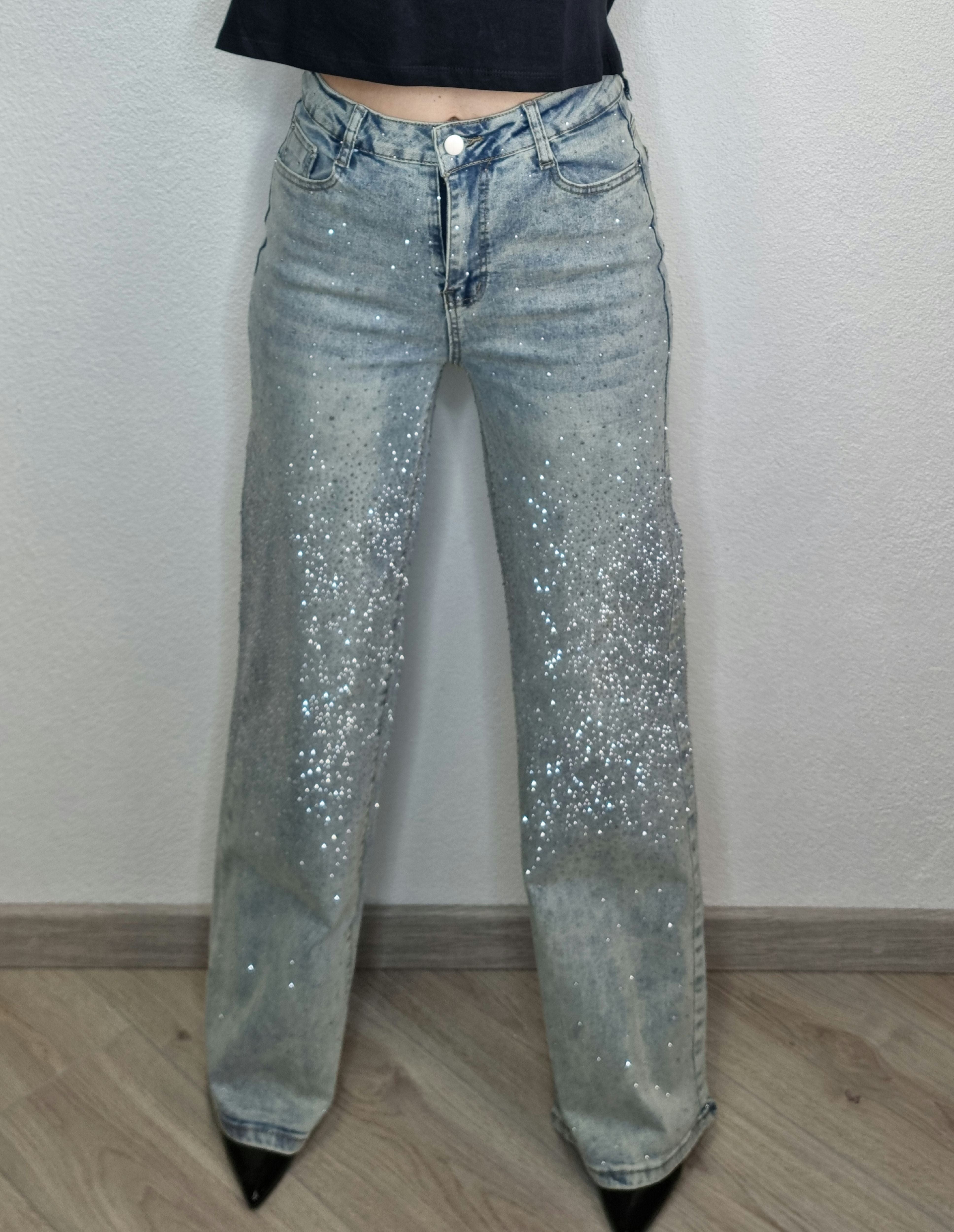 JEANS STRASS