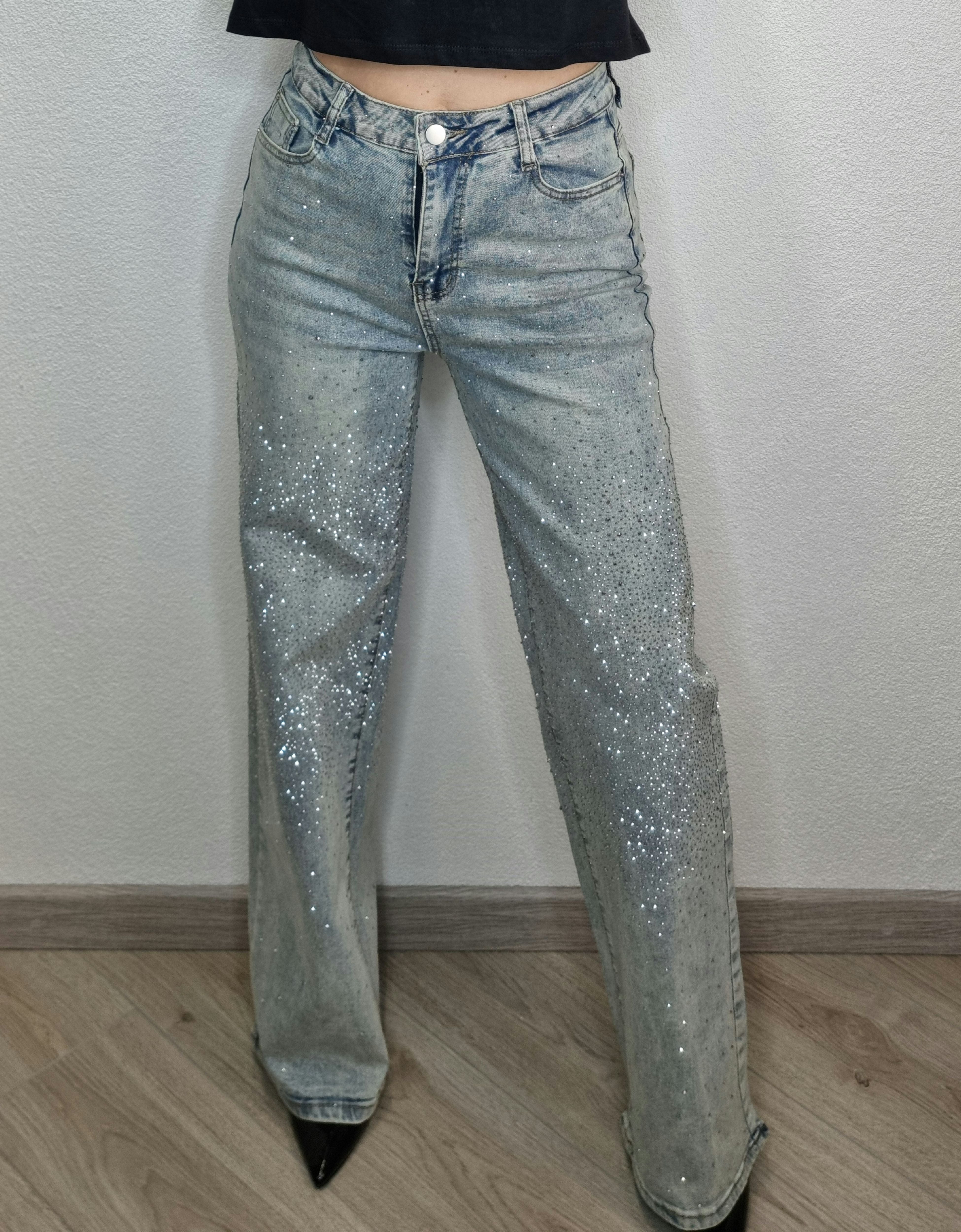 JEANS STRASS