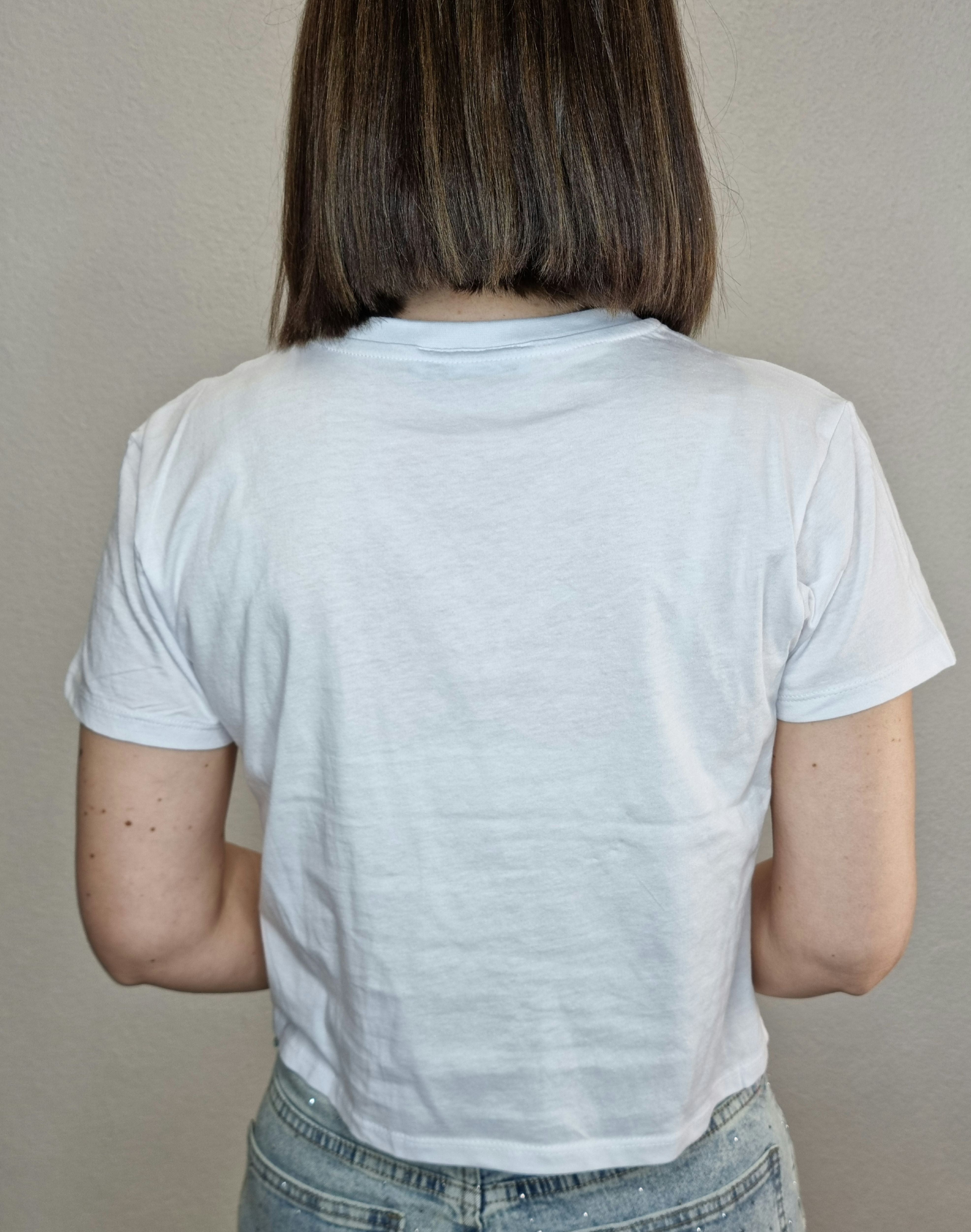 T-SHIRT STRASS BIANCA